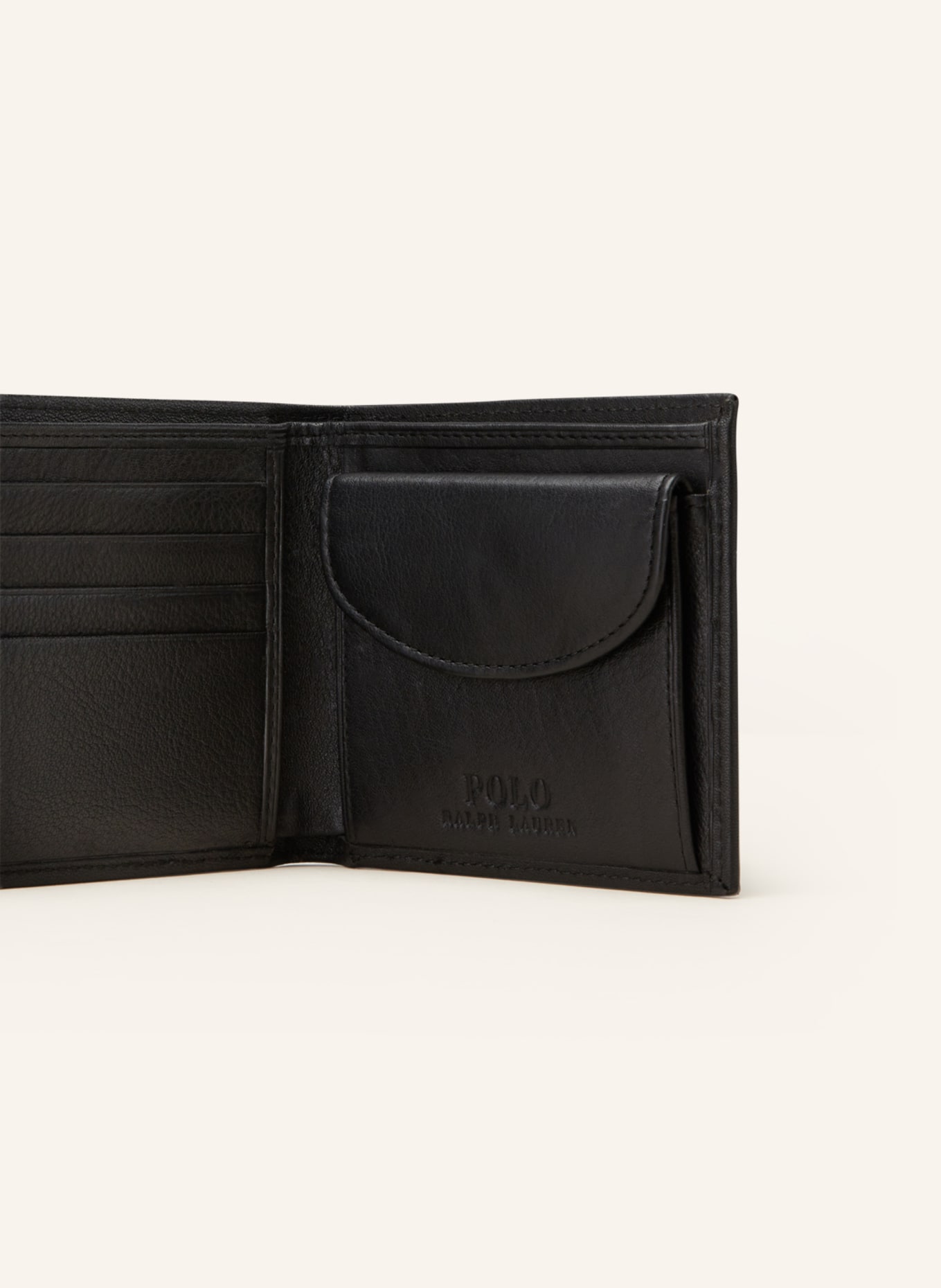 POLO RALPH LAUREN Wallet, Color: BLACK (Image 3)
