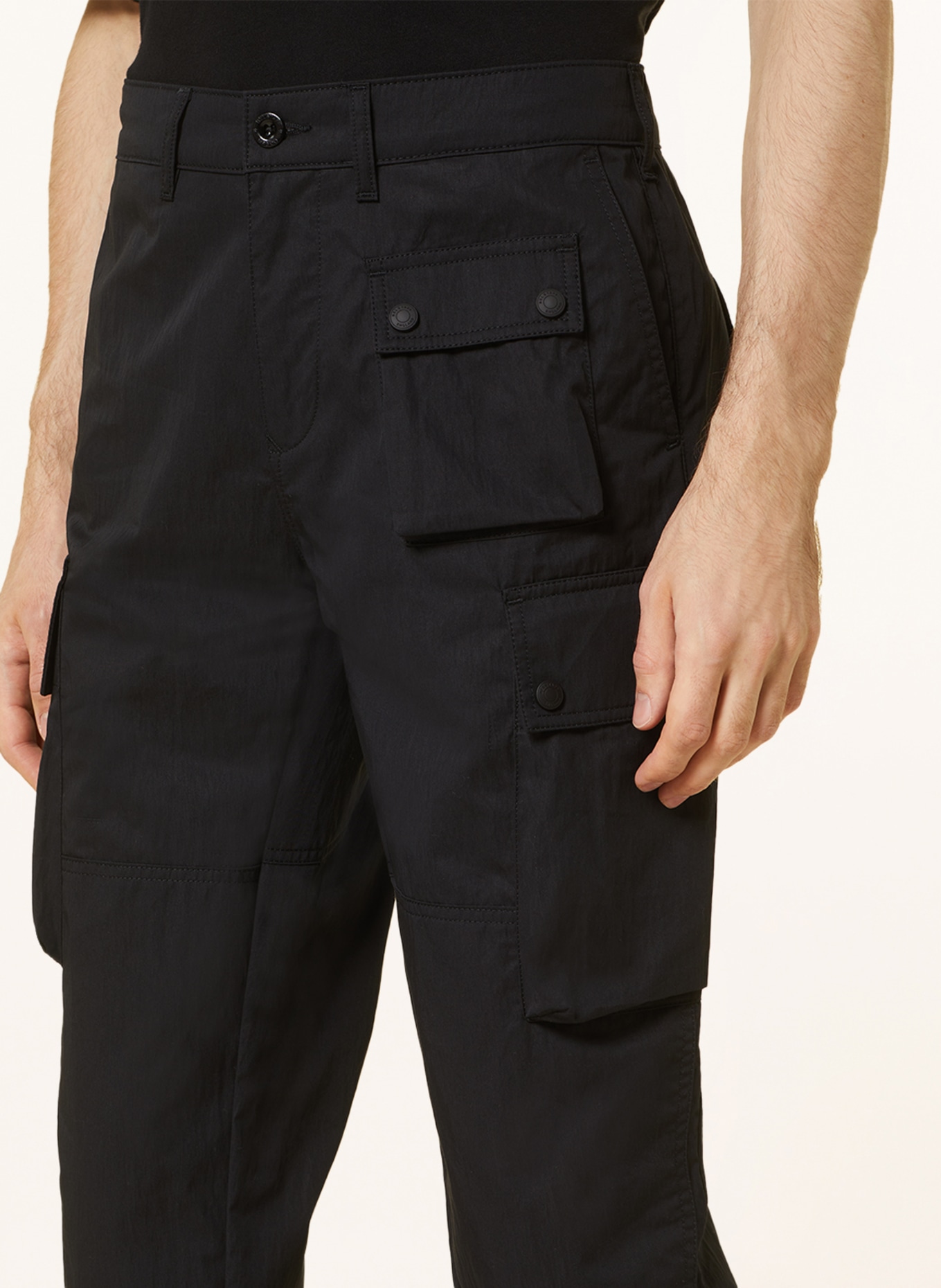 BELSTAFF Cargo pants TRAILMASTER extra slim fit, Color: BLACK (Image 5)