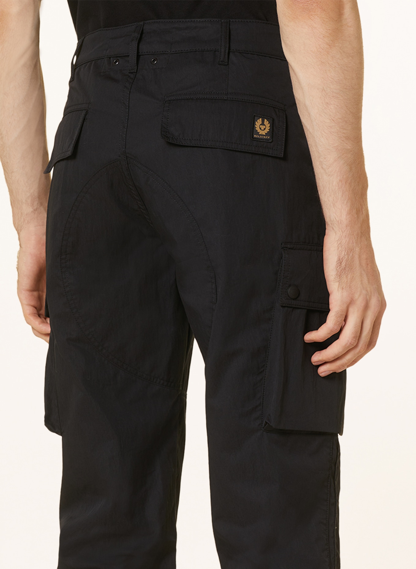 BELSTAFF Cargo pants TRAILMASTER extra slim fit, Color: BLACK (Image 6)