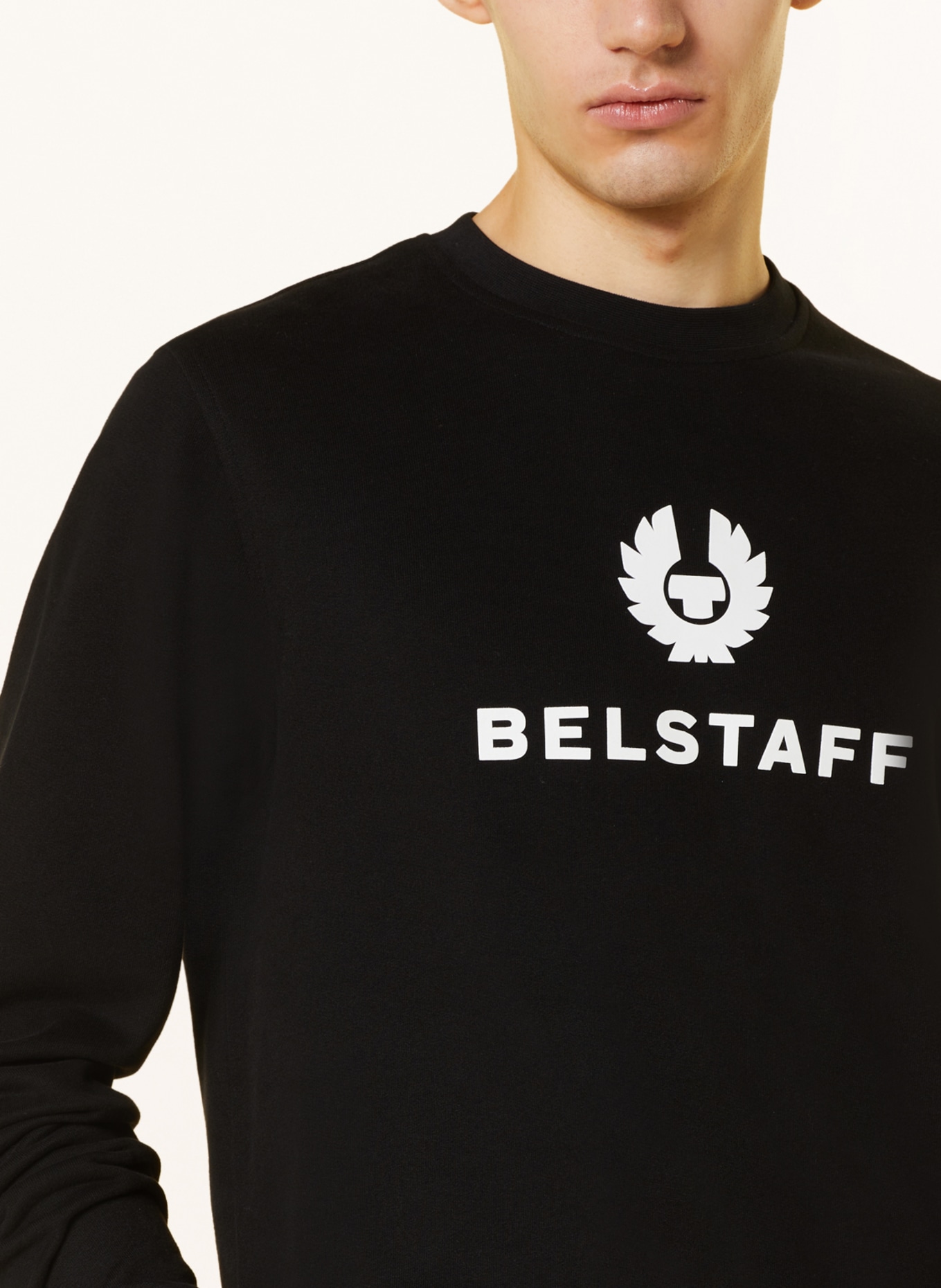 BELSTAFF Sweatshirt, Farbe: SCHWARZ/ WEISS (Bild 4)
