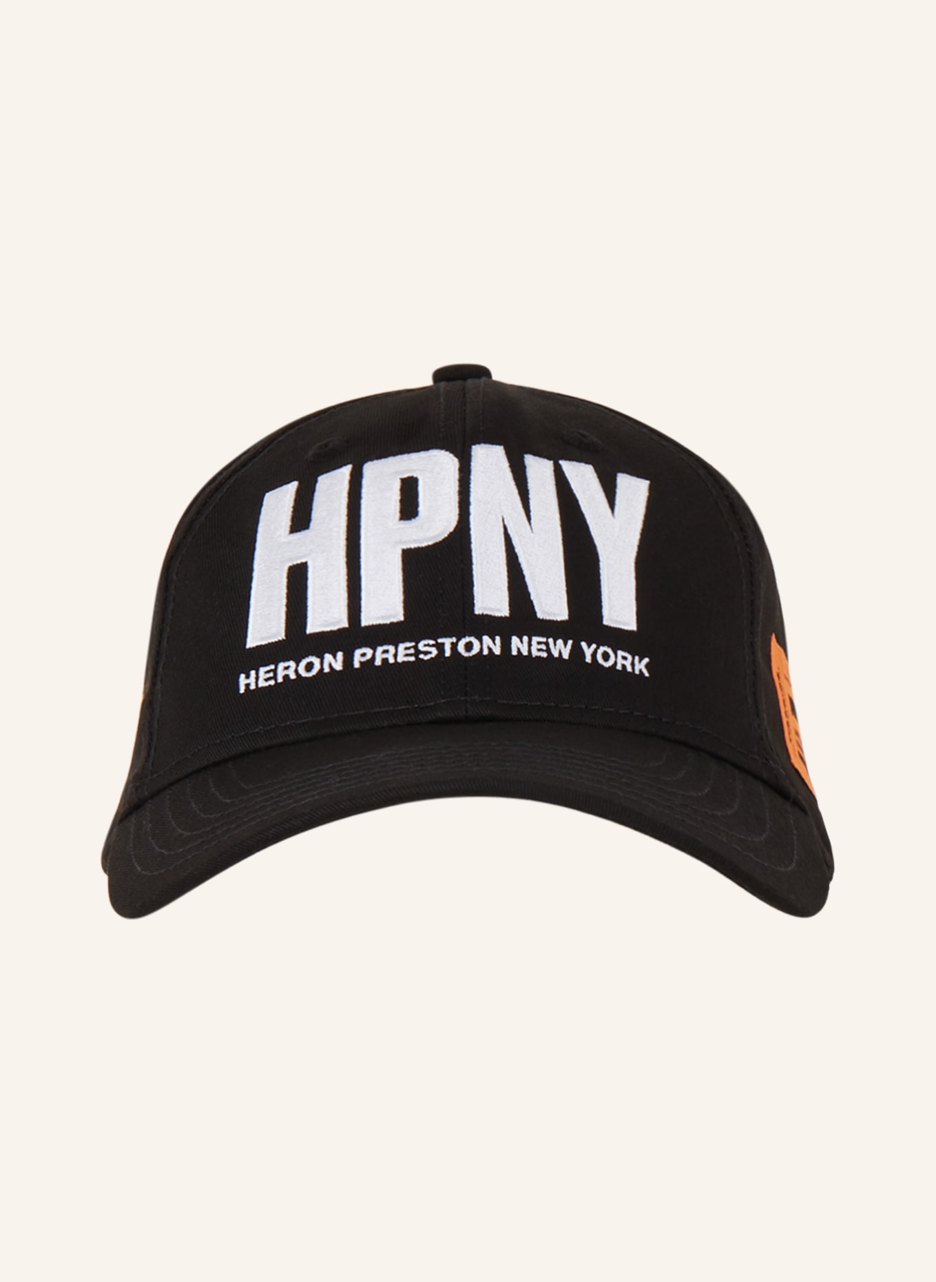 HERON PRESTON Cap REG HPNY, Color: BLACK/ WHITE (Image 2)