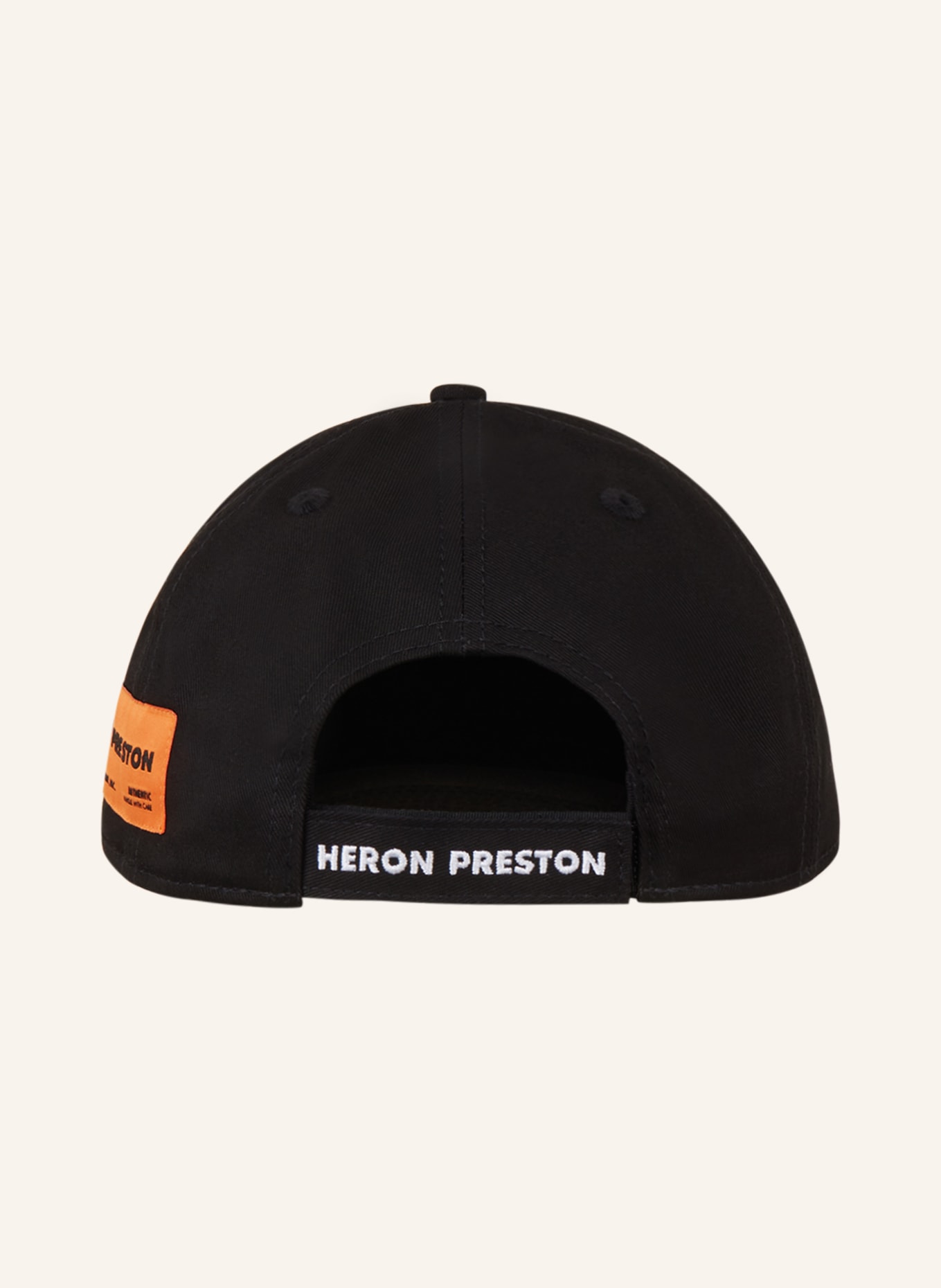 HERON PRESTON Cap REG HPNY, Color: BLACK/ WHITE (Image 3)