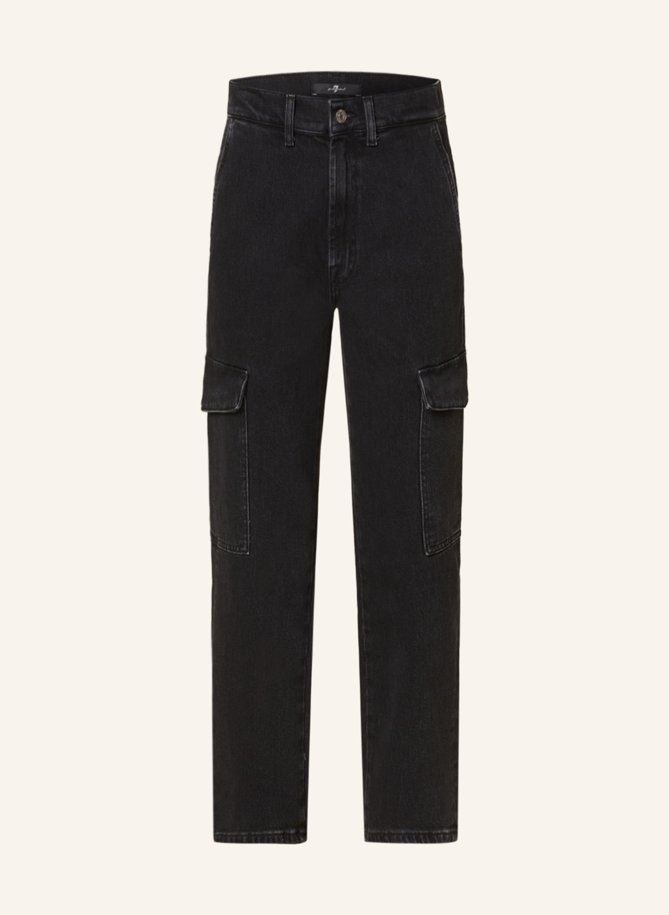 7 for all mankind Cargo jeans LOGAN, Color: BLACK (Image 1)