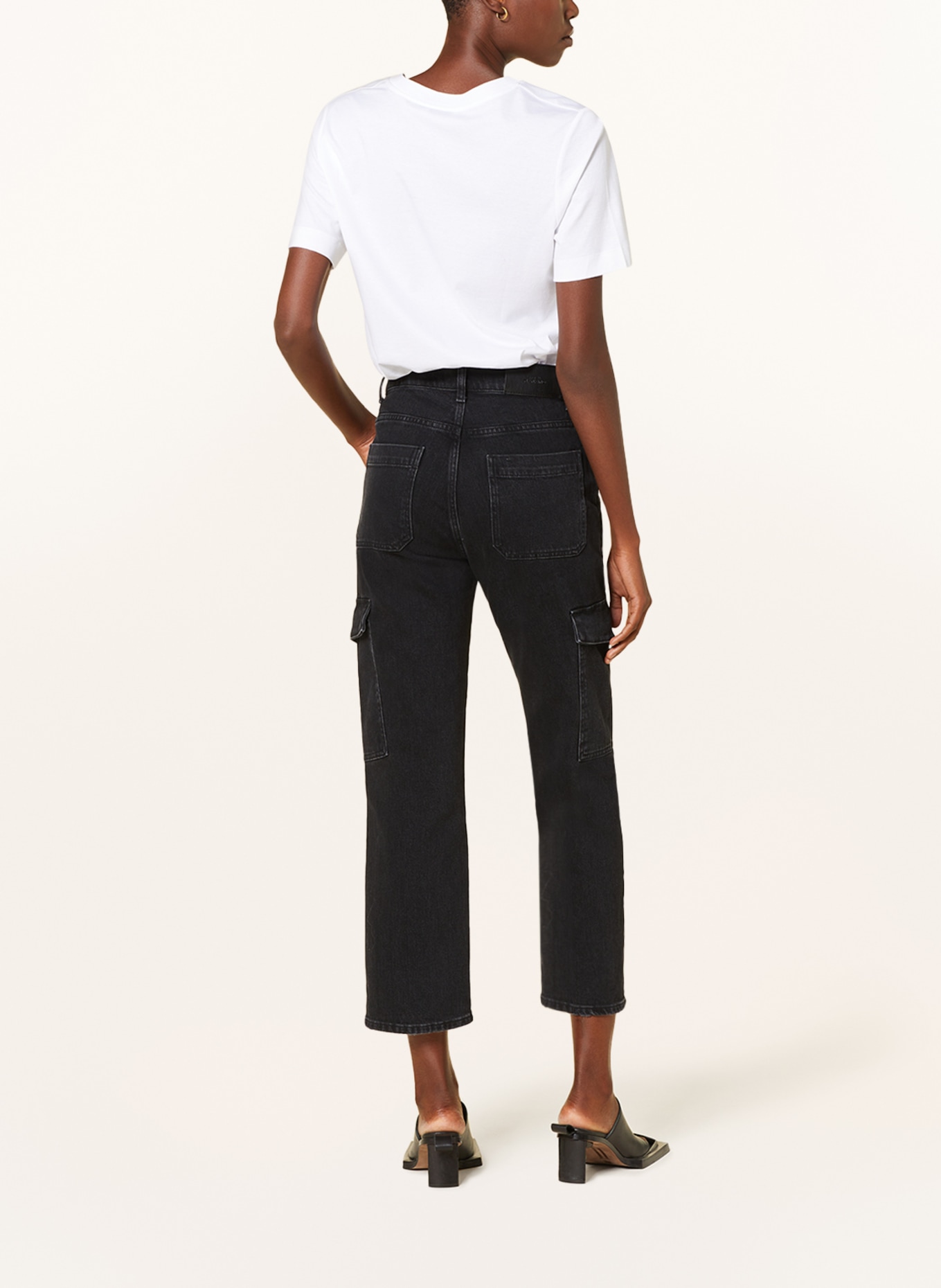 7 for all mankind Cargo jeans LOGAN, Color: BLACK (Image 3)