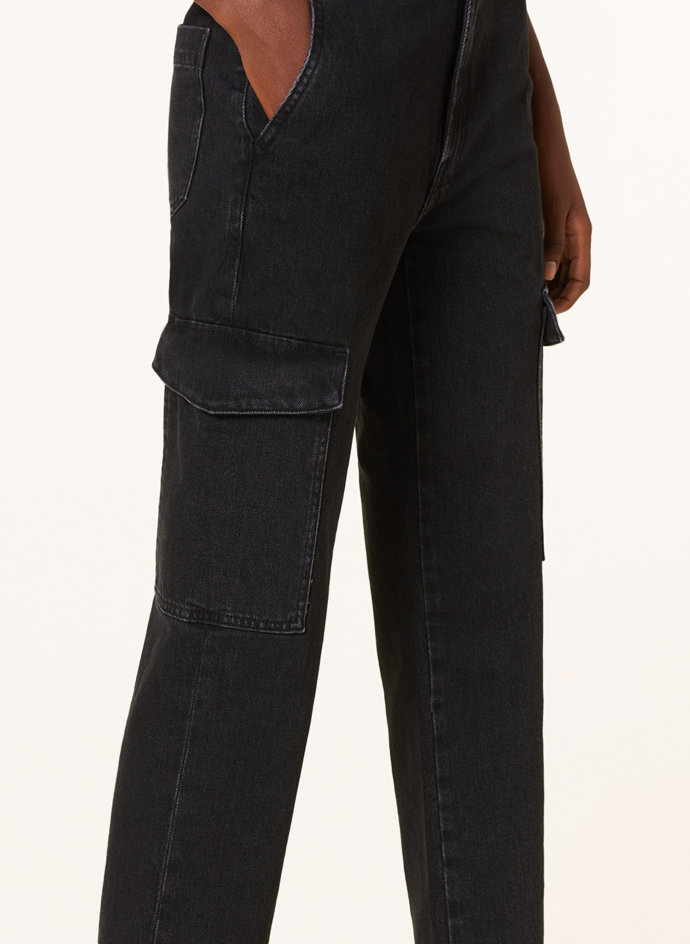 7 for all mankind Cargo jeans LOGAN, Color: BLACK (Image 5)