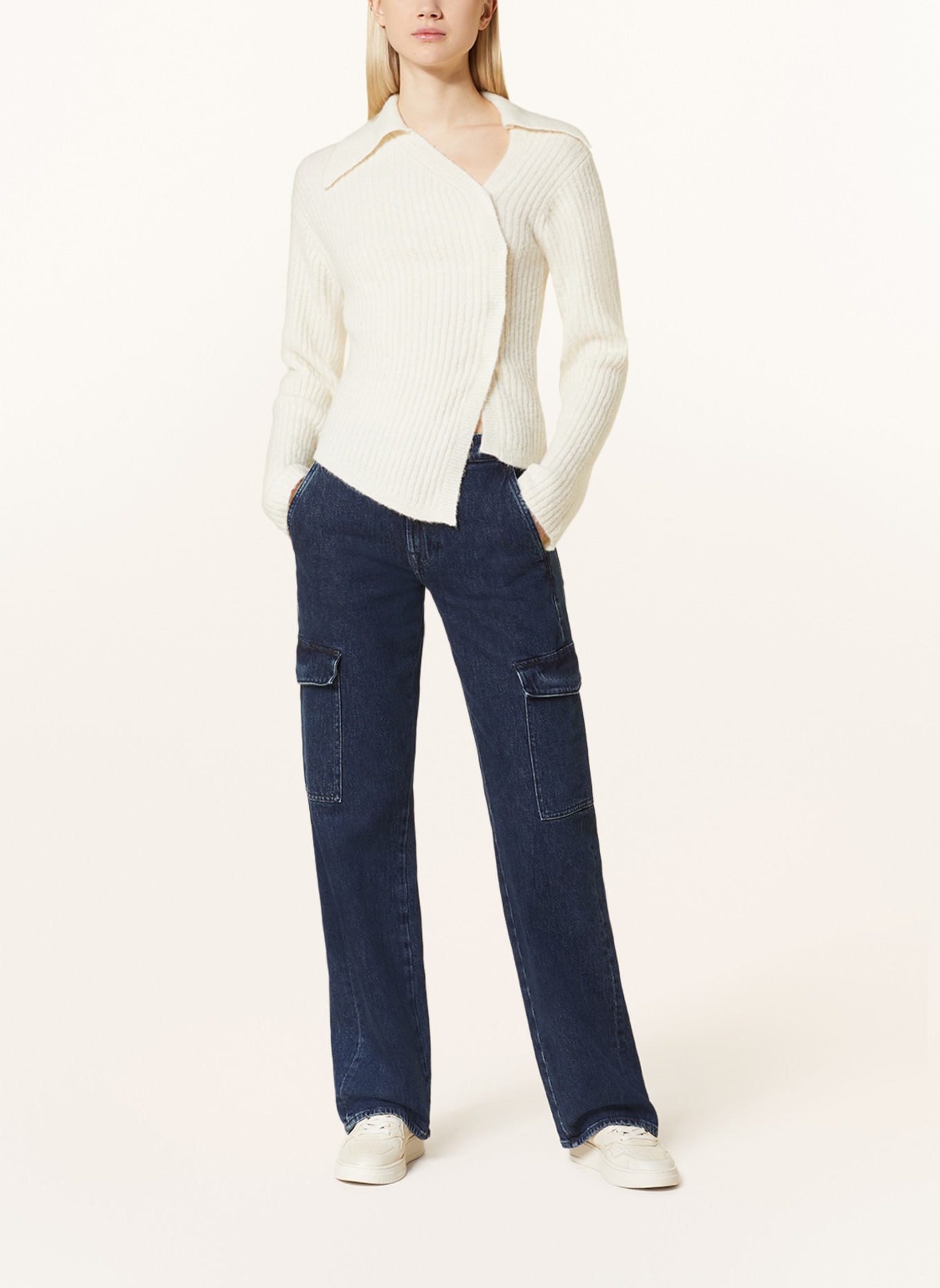 7 for all mankind Cargo jeans TESS, Color: UC DARK BLUE (Image 2)