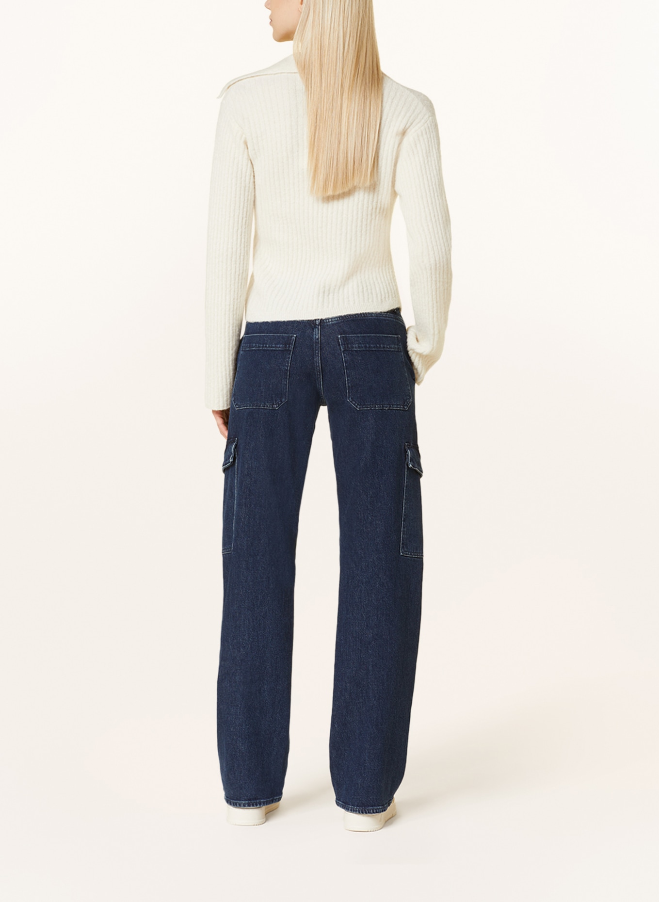 7 for all mankind Cargo jeans TESS, Color: UC DARK BLUE (Image 3)