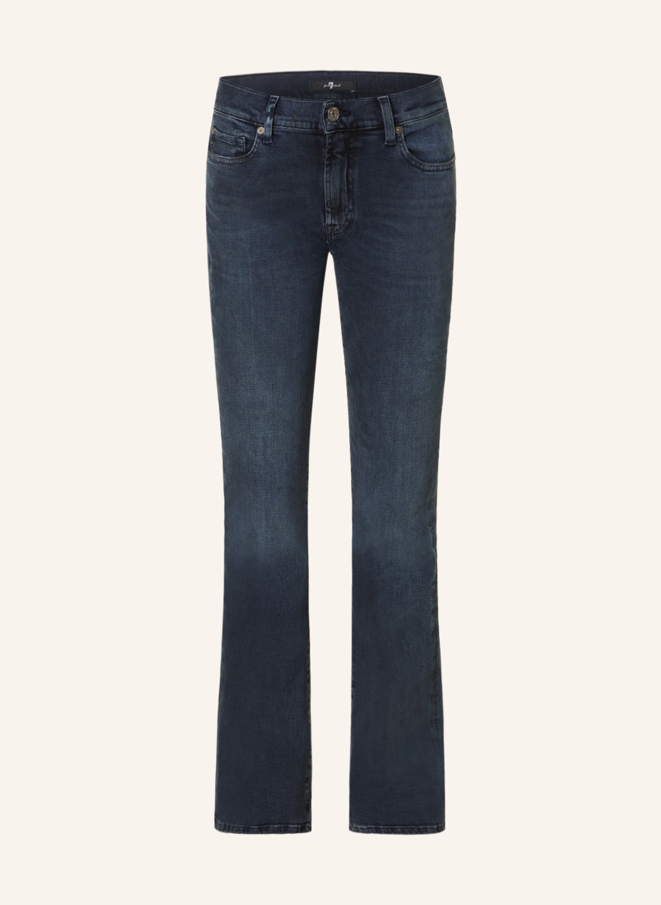 7 for all mankind Bootcut jeans SLIM ILLUSION, Color: KU DARK BLUE (Image 1)
