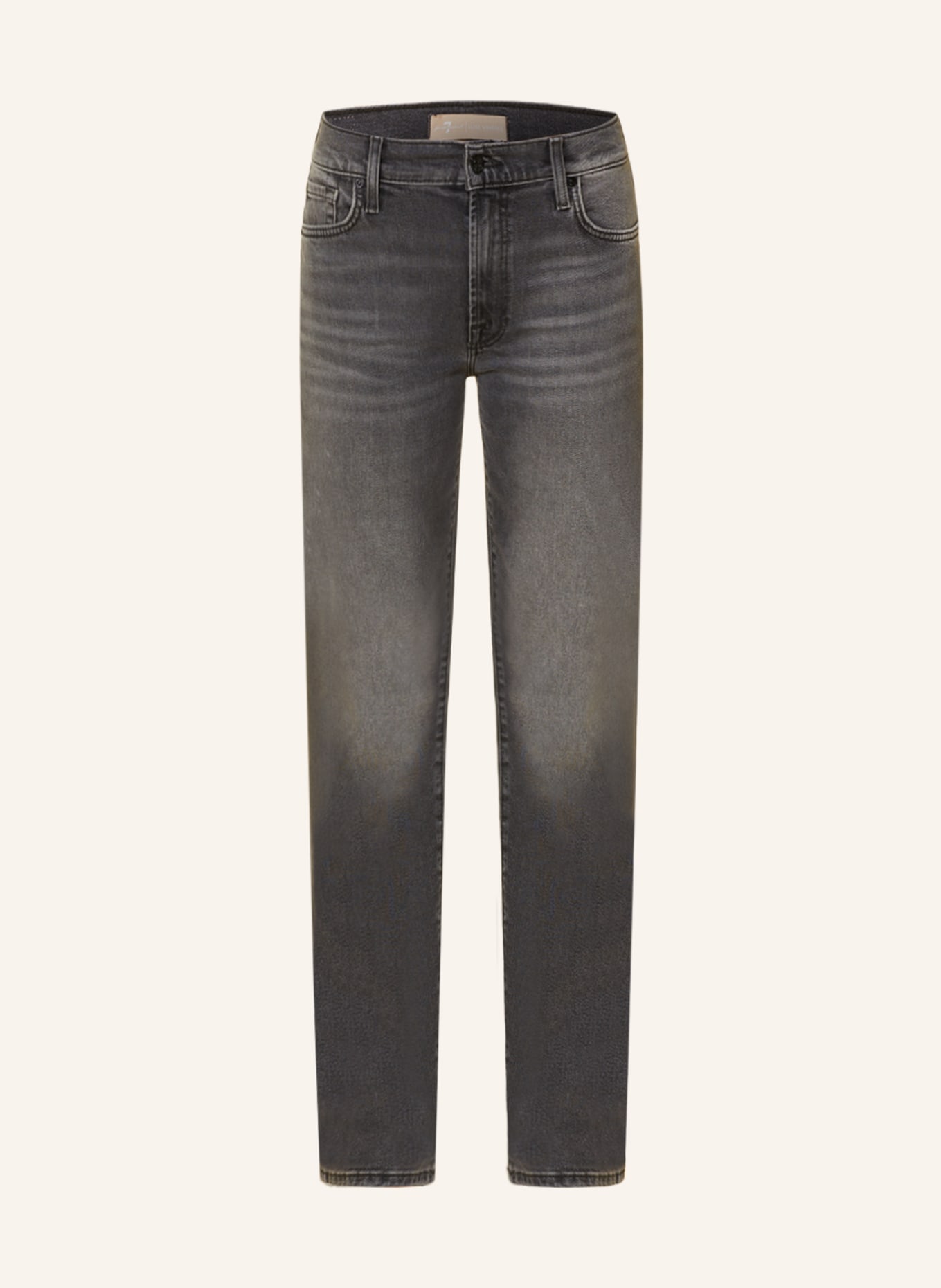 7 for all mankind Jeans ELLIE STRAIGHT, Color: XC BLACK (Image 1)