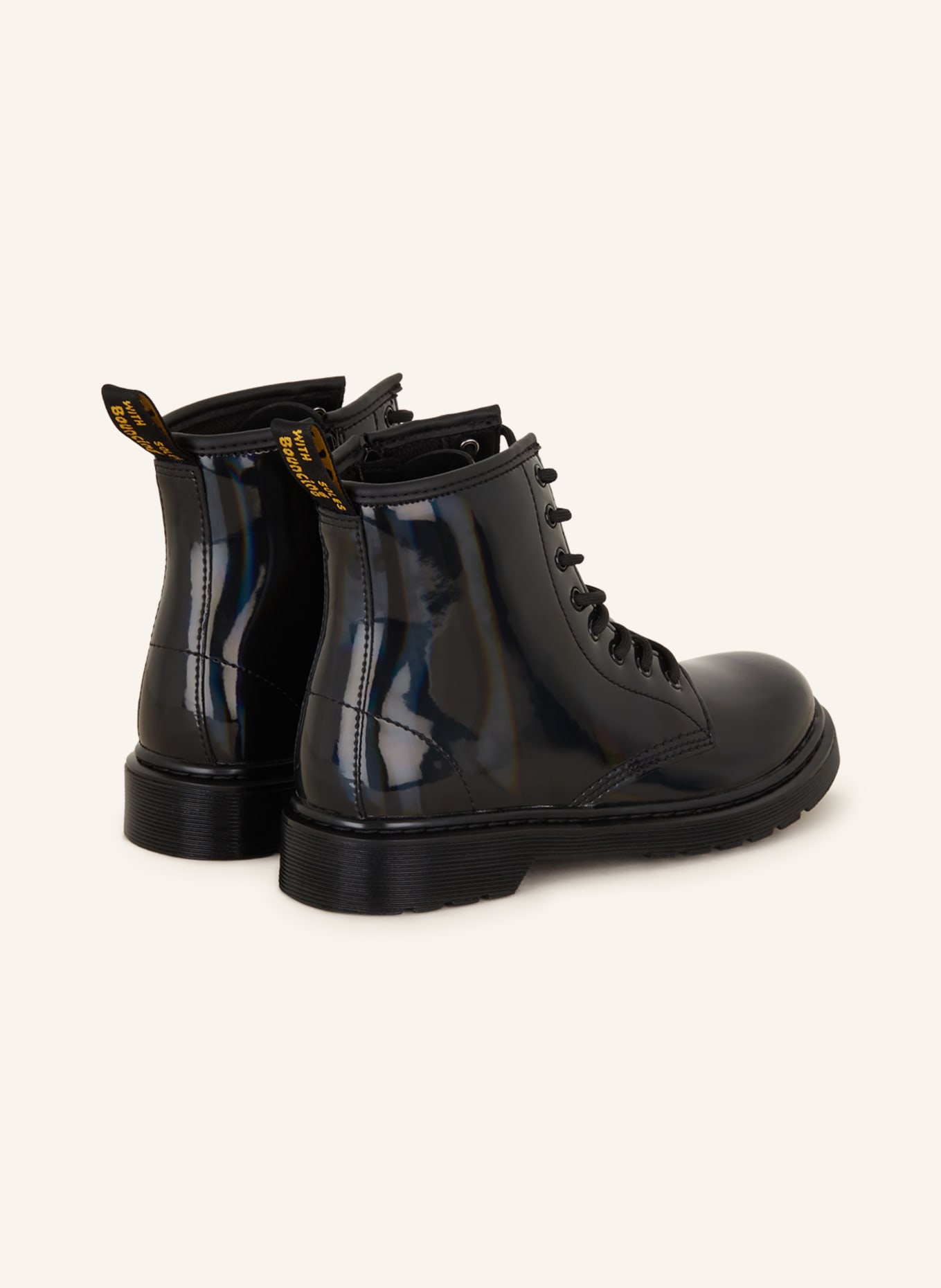 Dr. Martens Bottes à lacets 1460 J LAMPER: NOIR