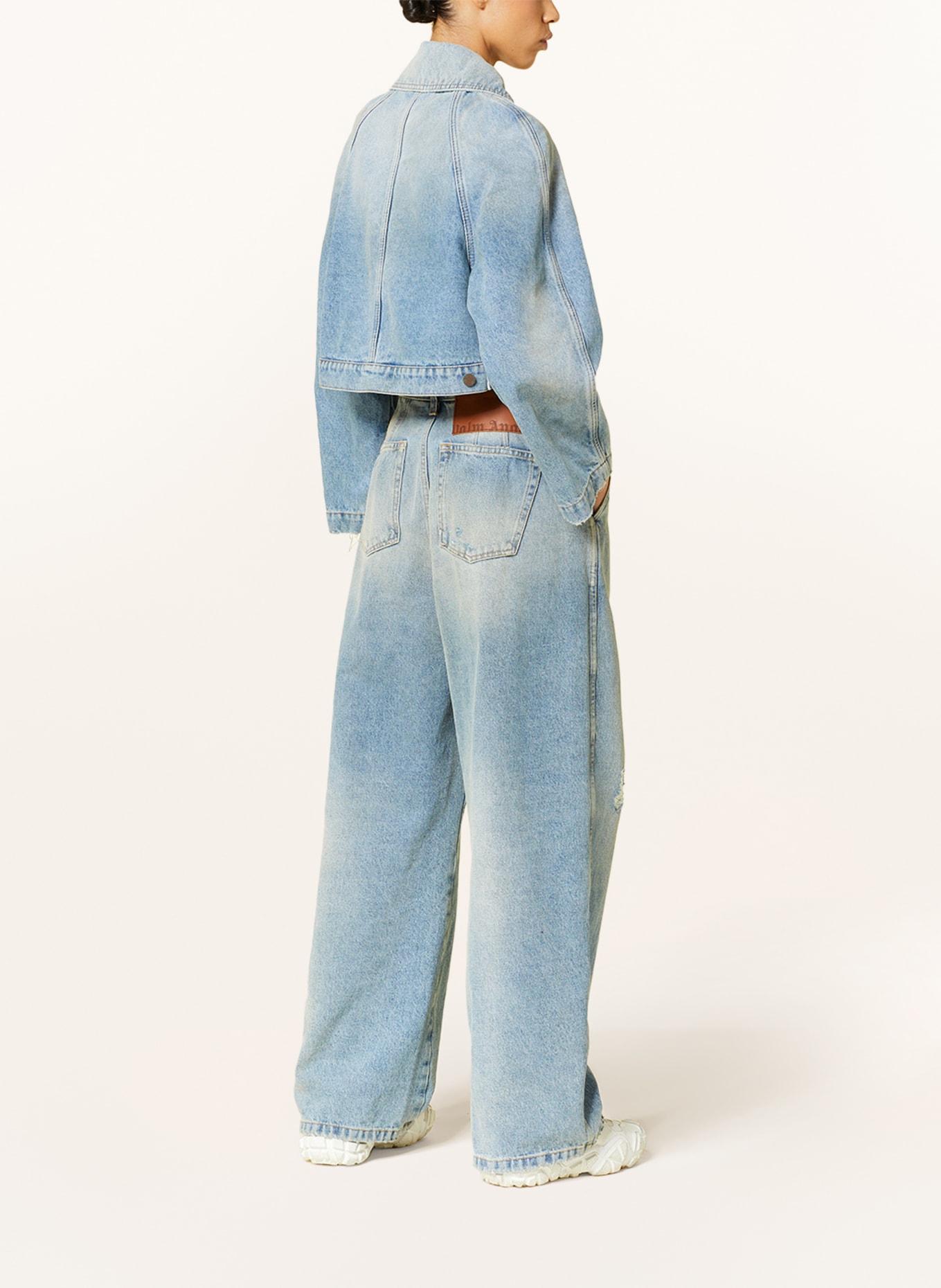 Palm Angels Kurtka jeansowa, Kolor: NIEBIESKI (Obrazek 3)