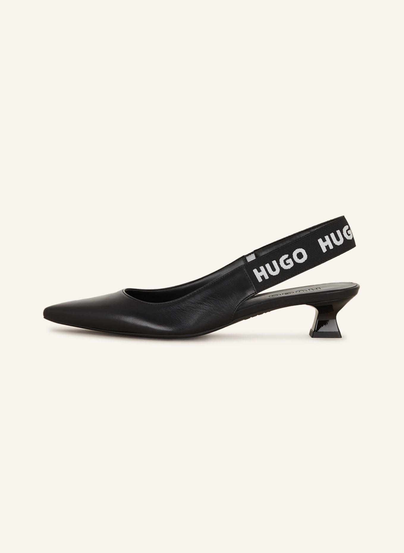 HUGO Slingback pumps REBECCA, Color: BLACK (Image 4)