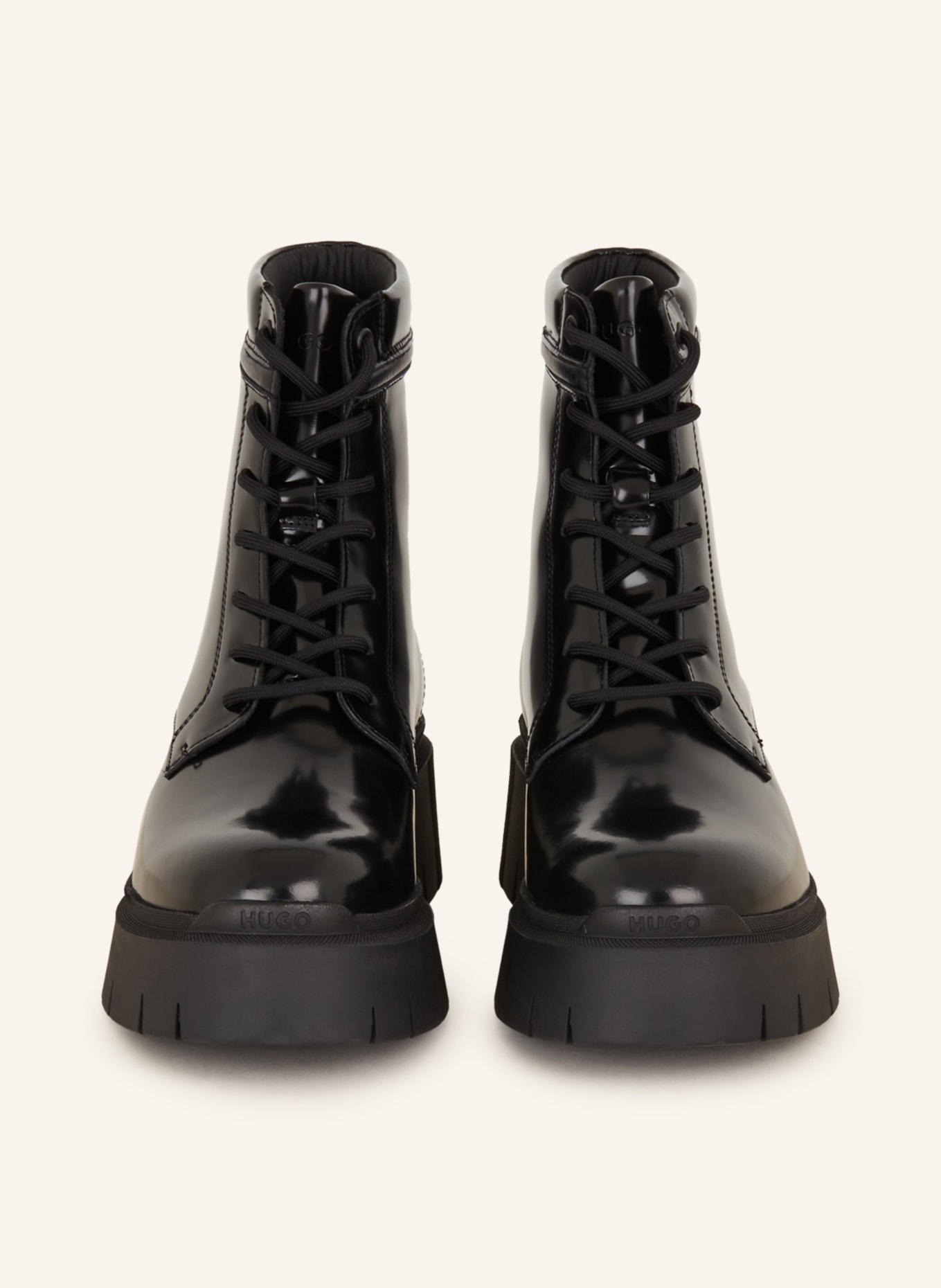 HUGO Lace-up boots KRIS, Color: BLACK (Image 3)