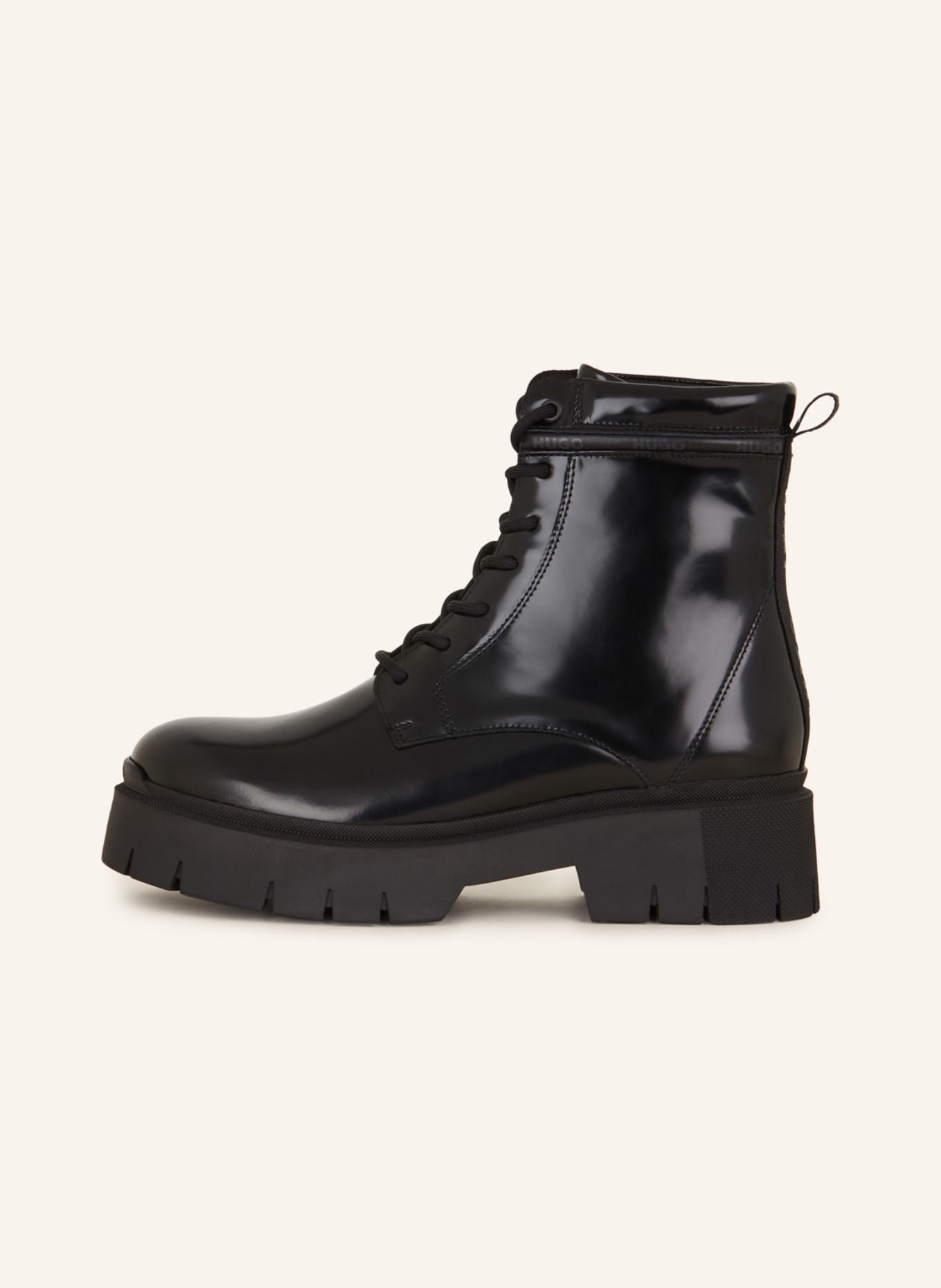 HUGO Lace-up boots KRIS, Color: BLACK (Image 4)