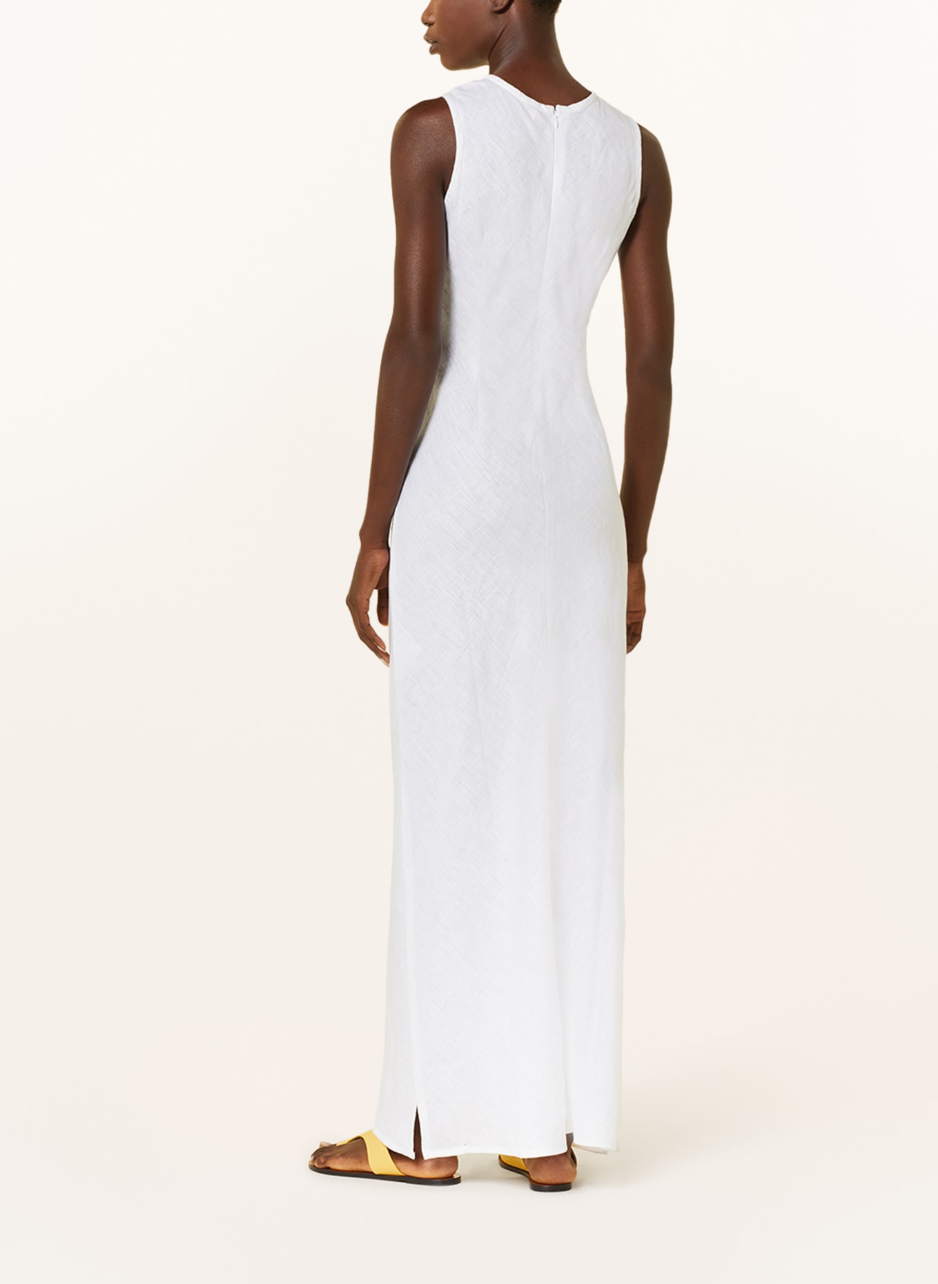 FAITHFULL THE BRAND Linen dress, Color: WHITE (Image 3)