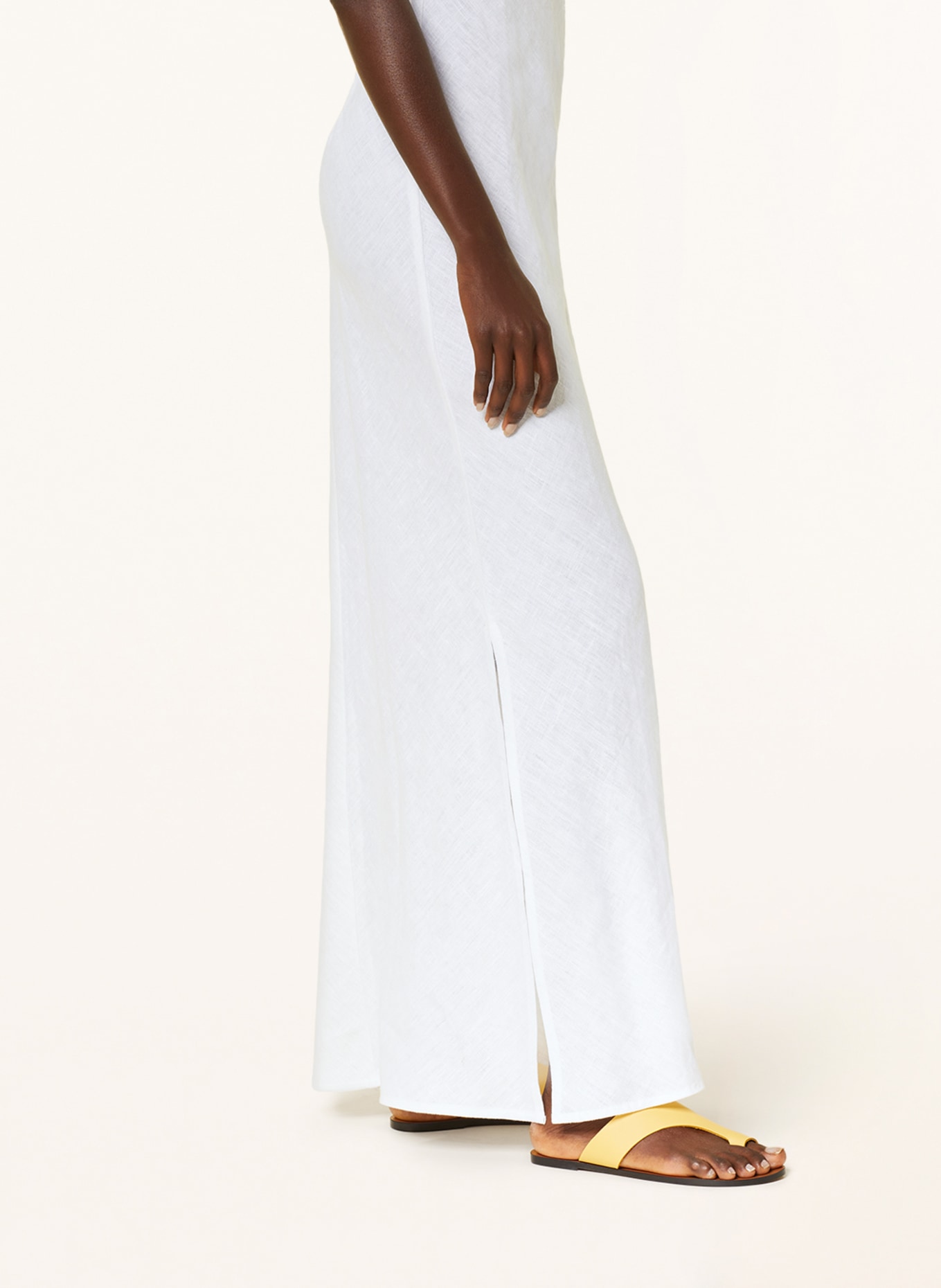 FAITHFULL THE BRAND Linen dress, Color: WHITE (Image 4)