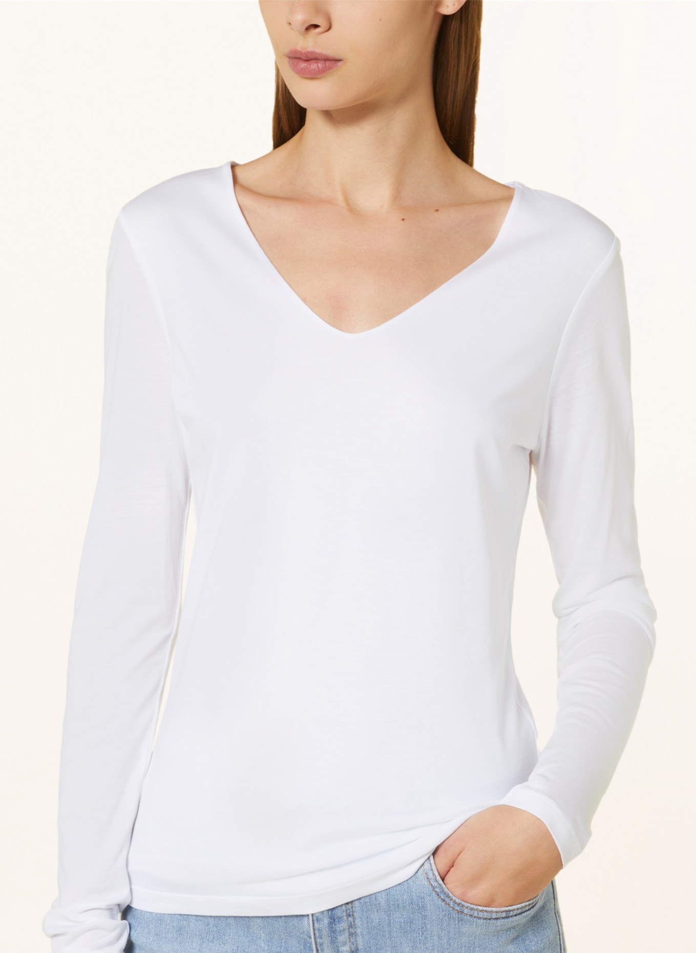 rich&royal Long sleeve shirt, Color: WHITE (Image 4)