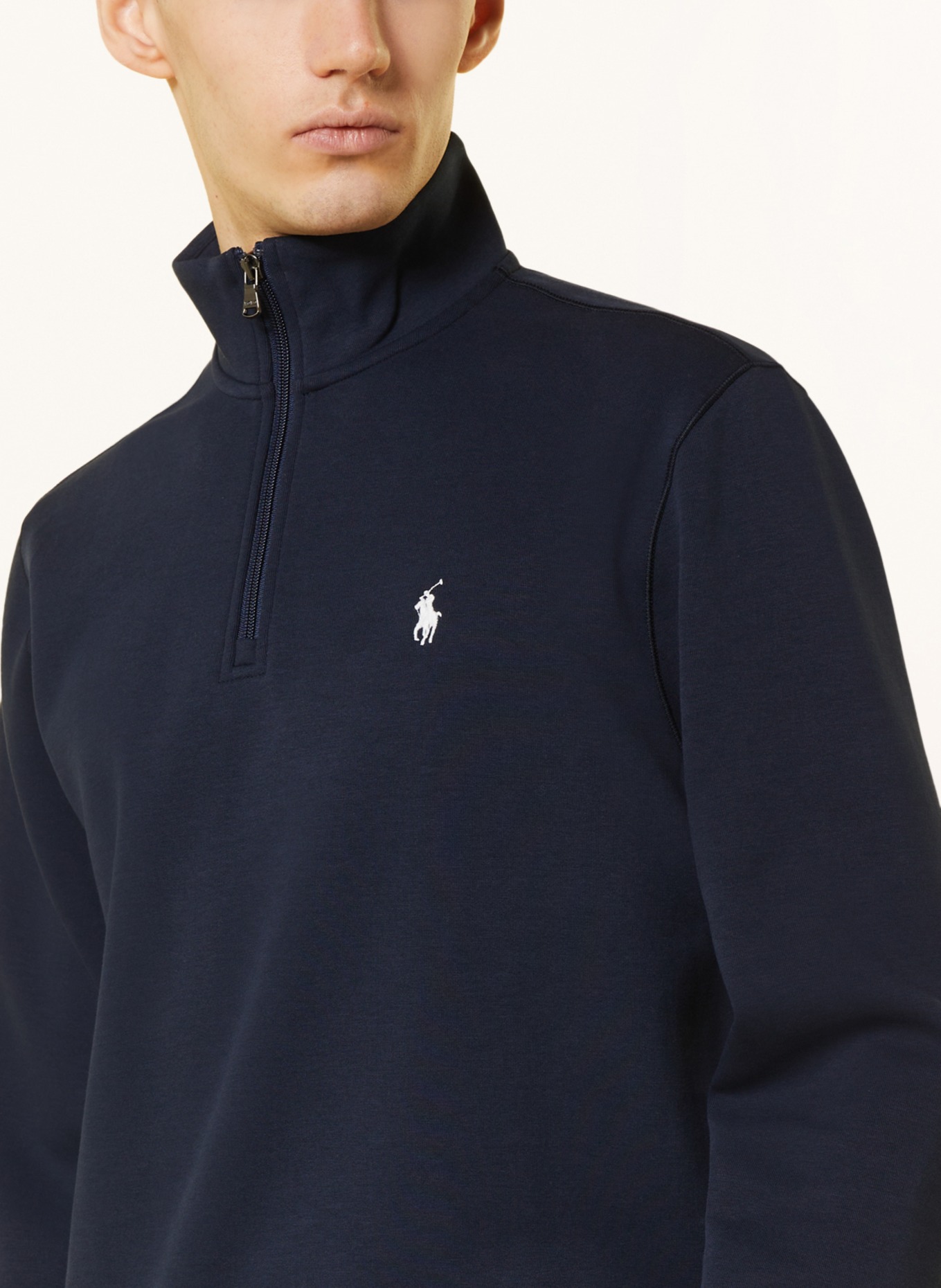 Polo half discount zip jacket