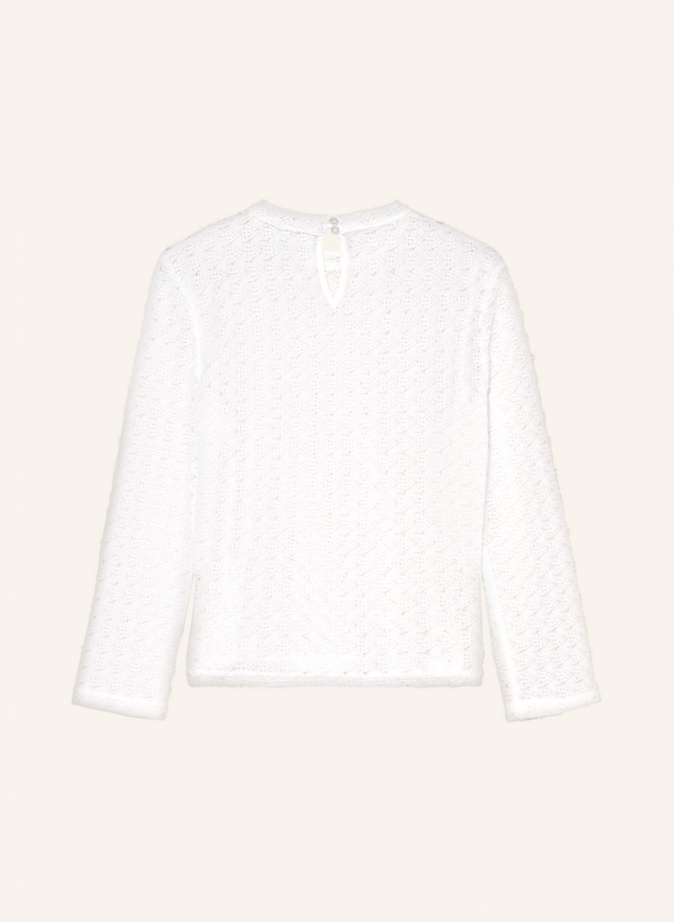 CocoVero Dirndl blouse EMILIA, Color: WHITE (Image 2)