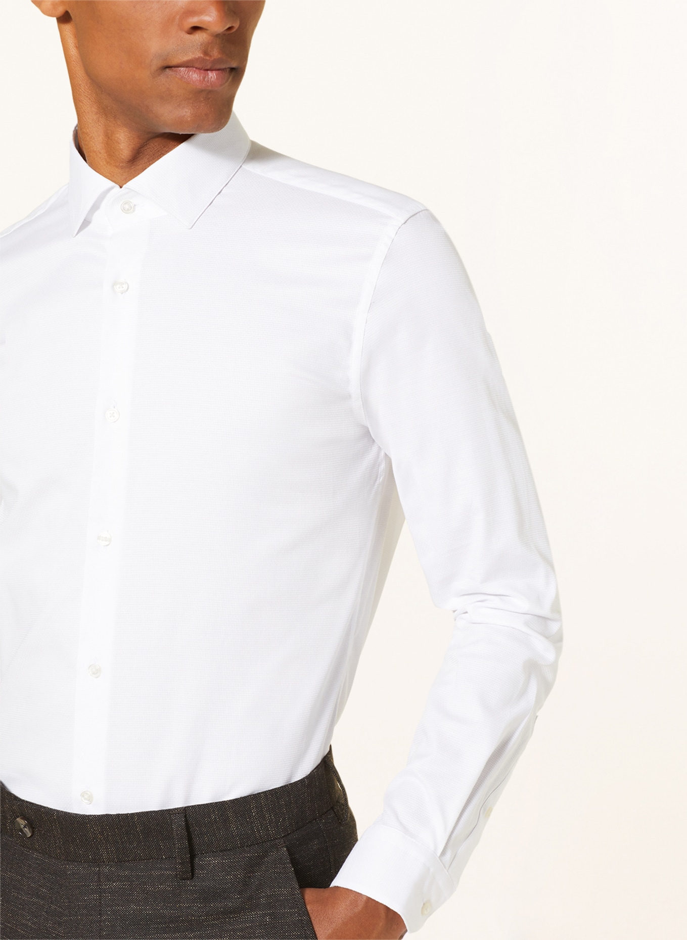 STRELLSON Shirt STAN3 slim fit, Color: WHITE (Image 4)