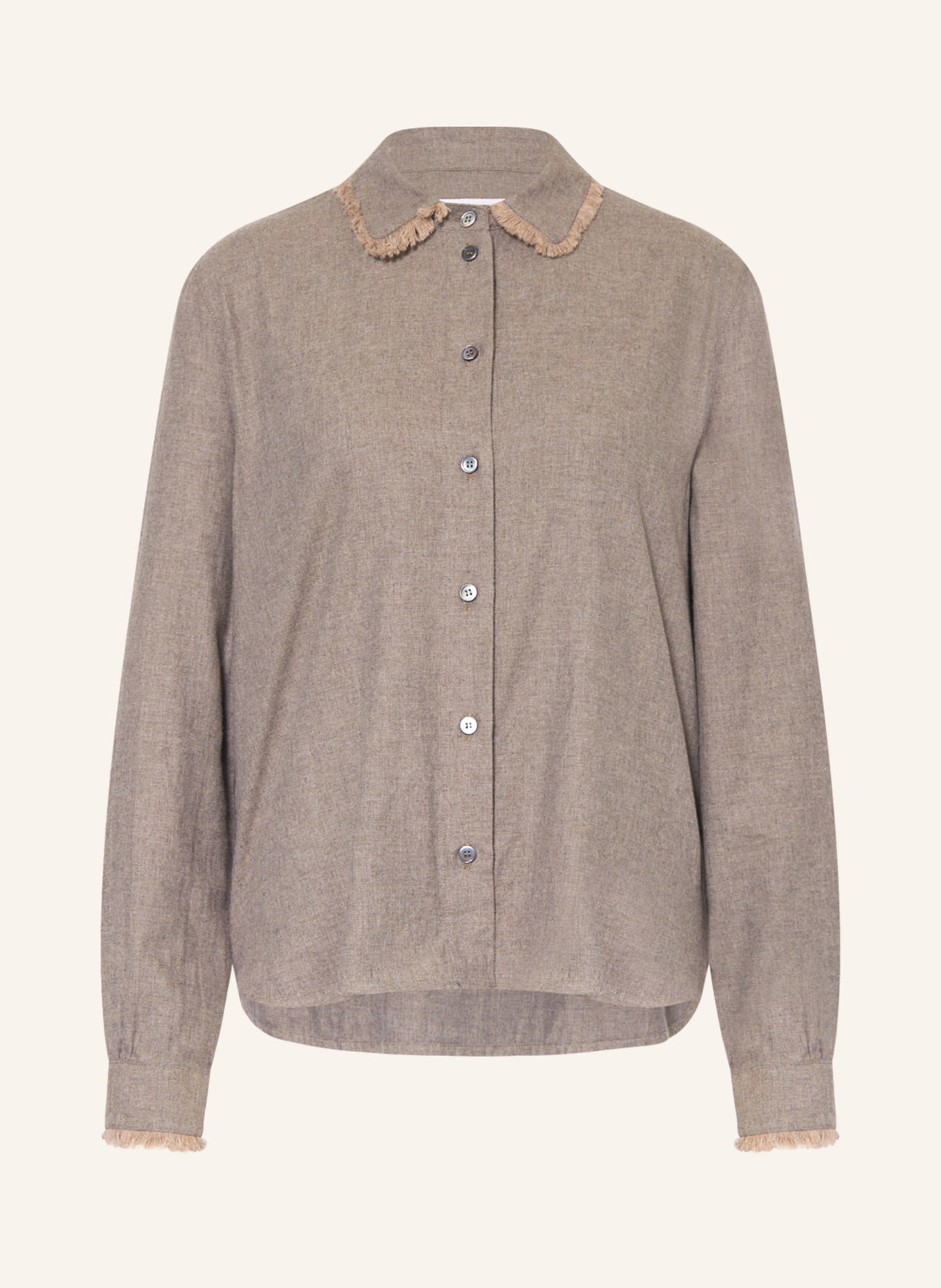 ROBERT FRIEDMAN Shirt blouse NICOL, Color: TAUPE (Image 1)
