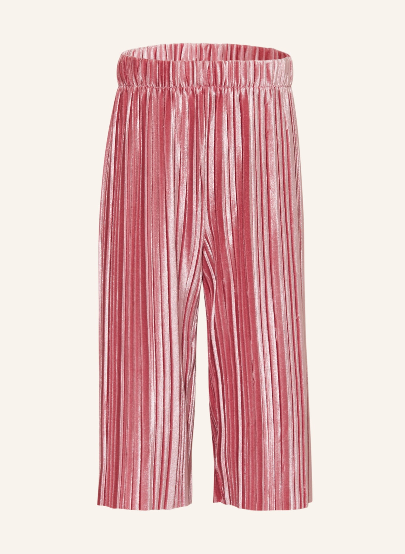 s.Oliver RED Culotte kalhoty ze sametu, Barva: RŮŽOVÁ (Obrázek 1)