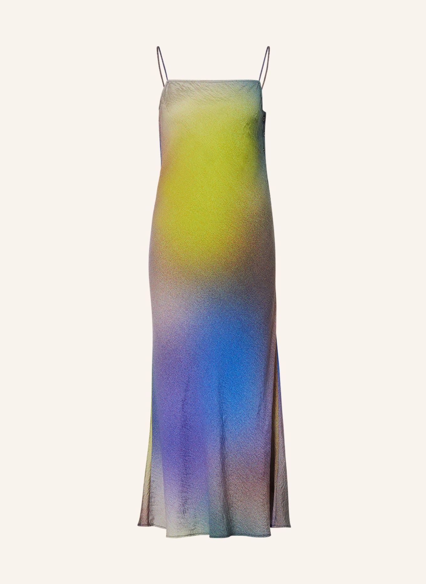 SAMSØE  SAMSØE Dress MANNAHA, Color: BLUE/ YELLOW/ GREEN (Image 1)