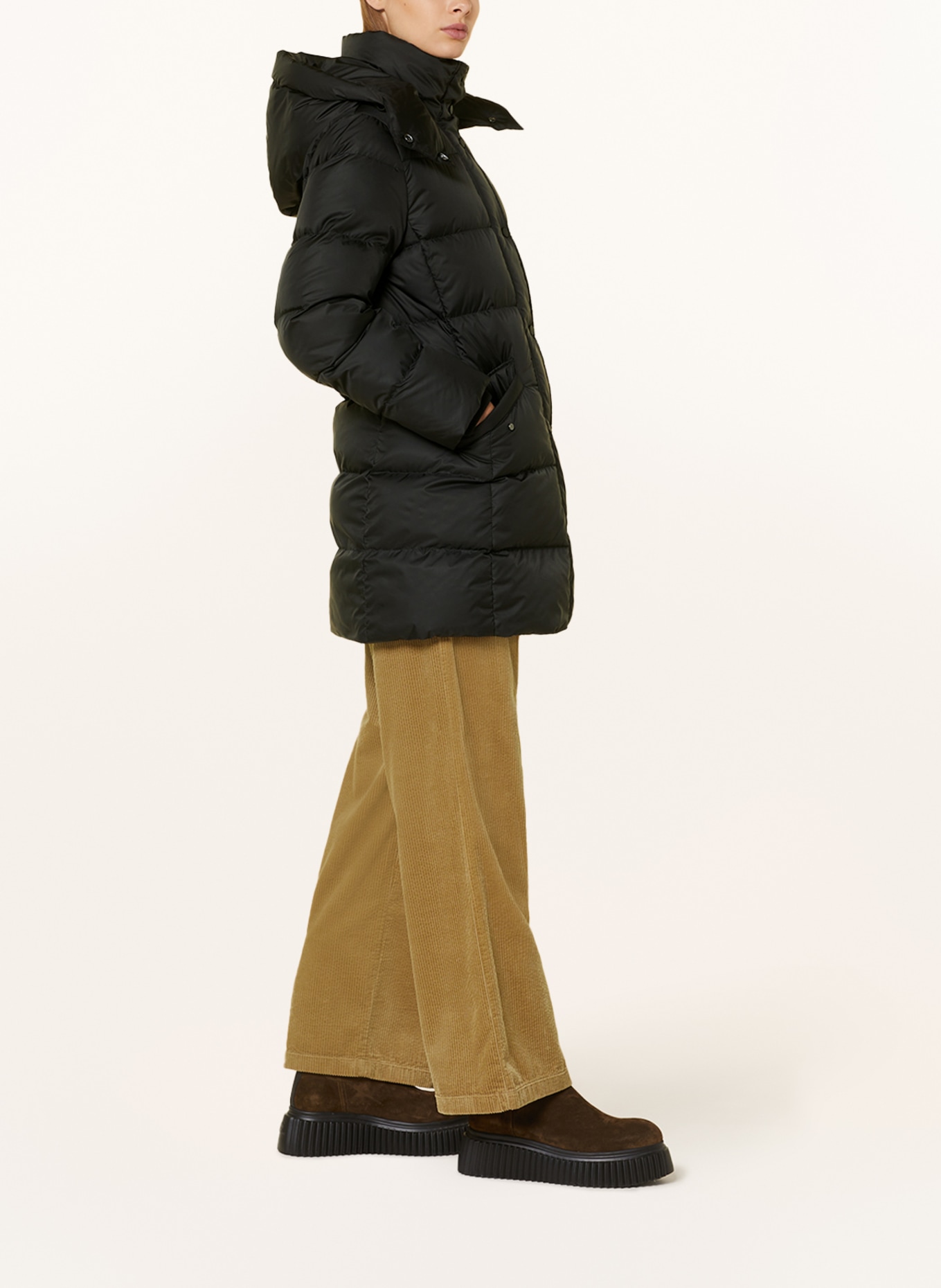 Marc O'Polo Péřová bunda s odnímatelnou kapucí, Barva: ČERNÁ (Obrázek 4)