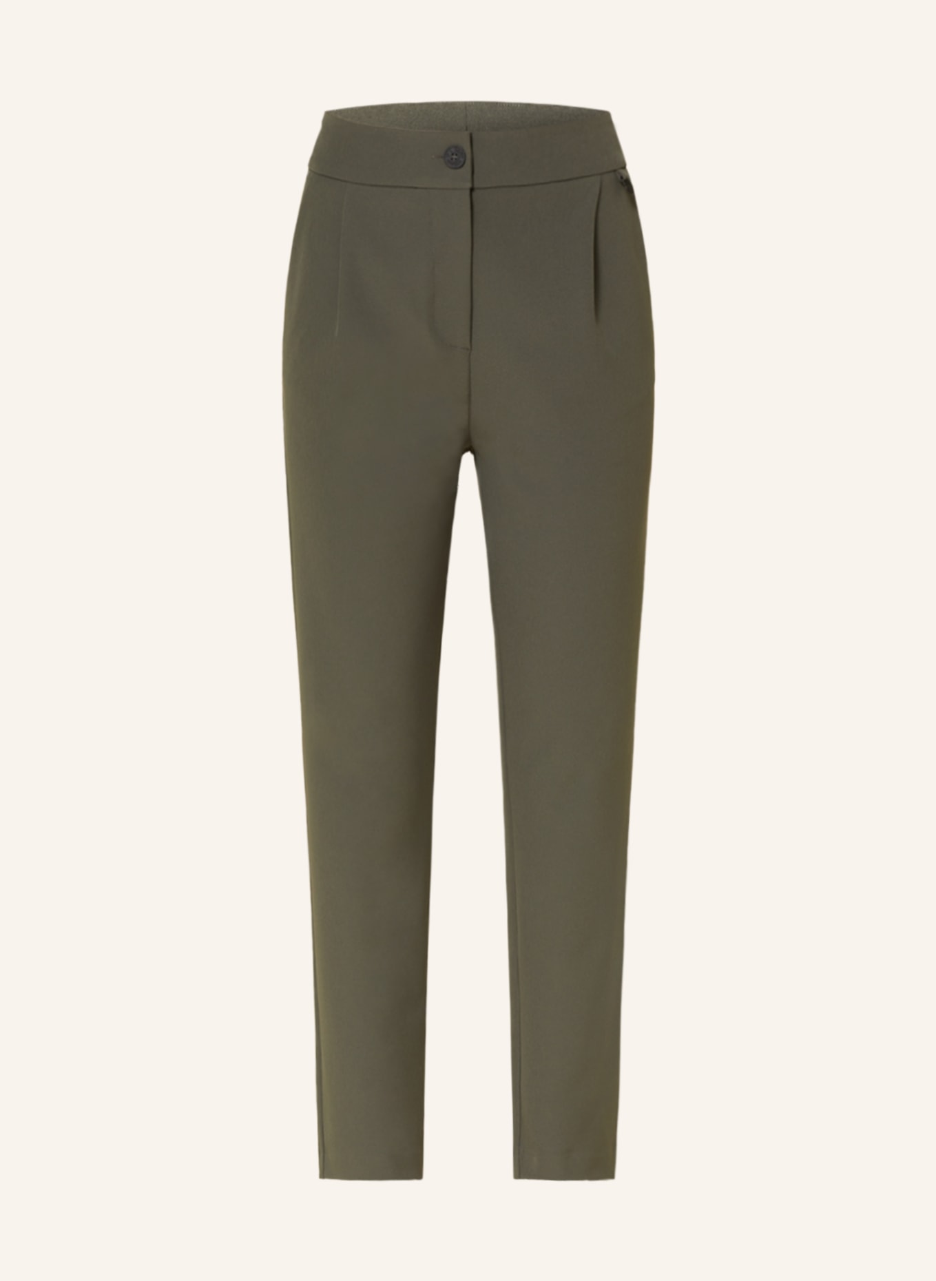 GANG Trousers, Color: DARK GREEN (Image 1)