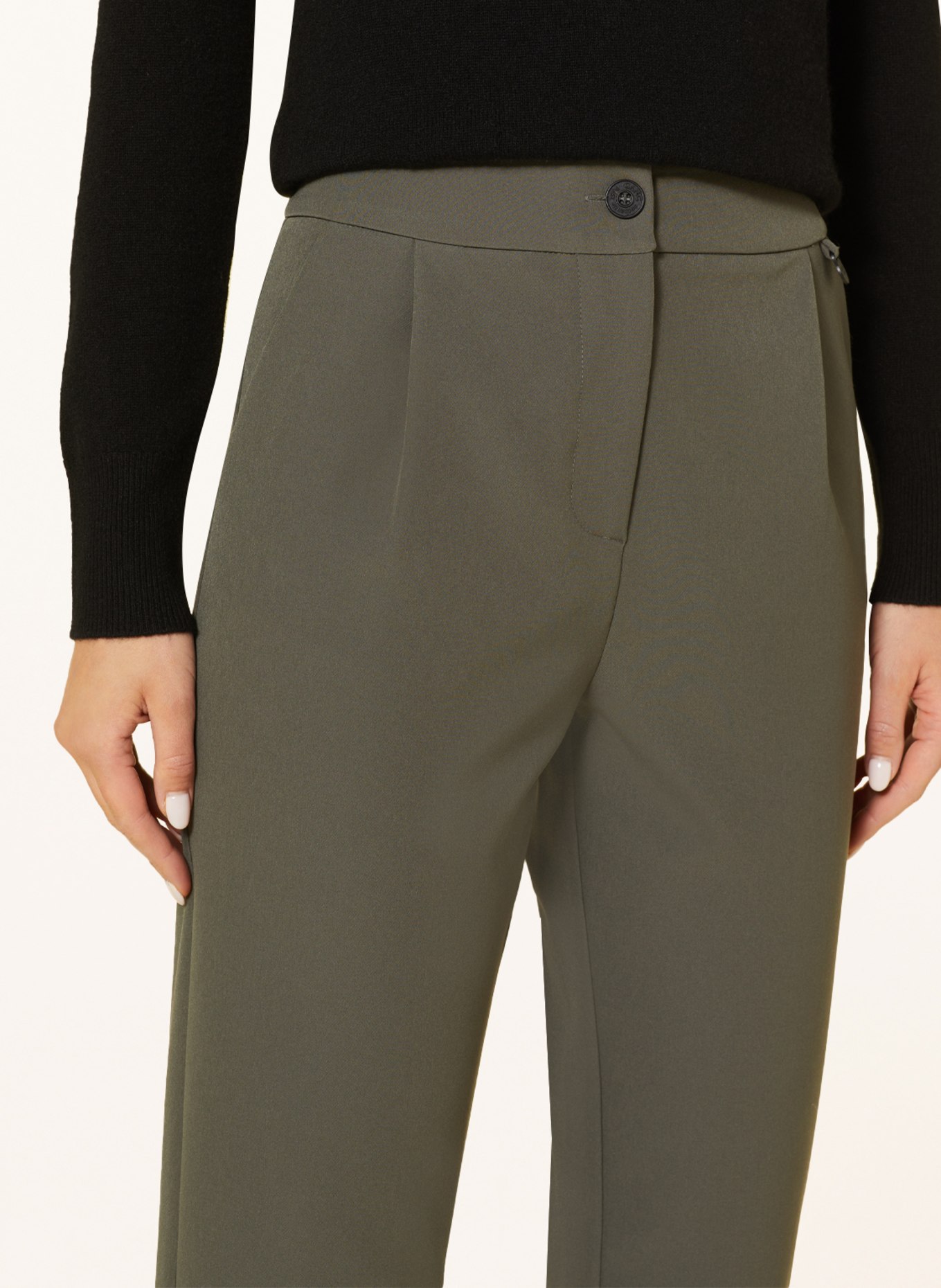 GANG Trousers, Color: DARK GREEN (Image 5)