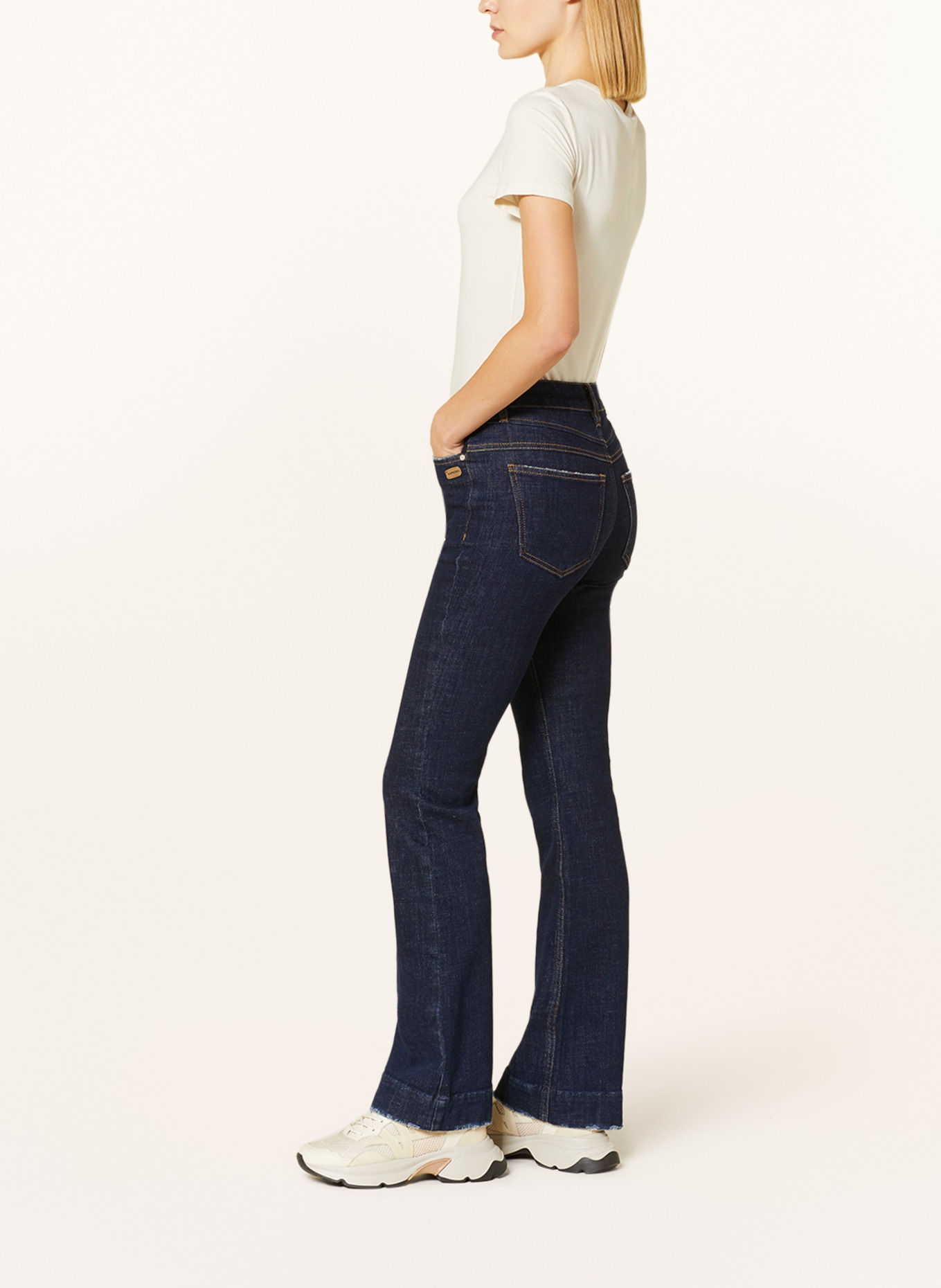 GANG Flared jeans MAXIMA, Color: 7911 raw abracion (Image 4)