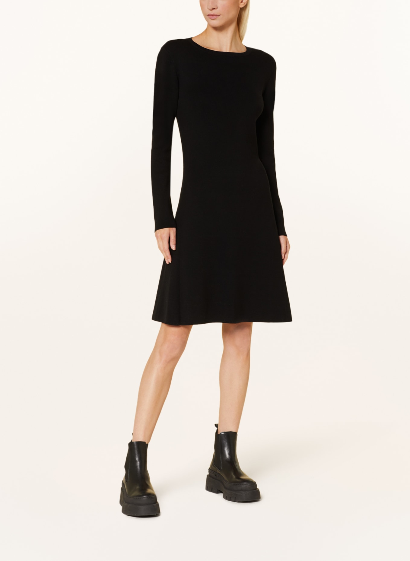 Marc O'Polo Knit dress, Color: BLACK (Image 2)