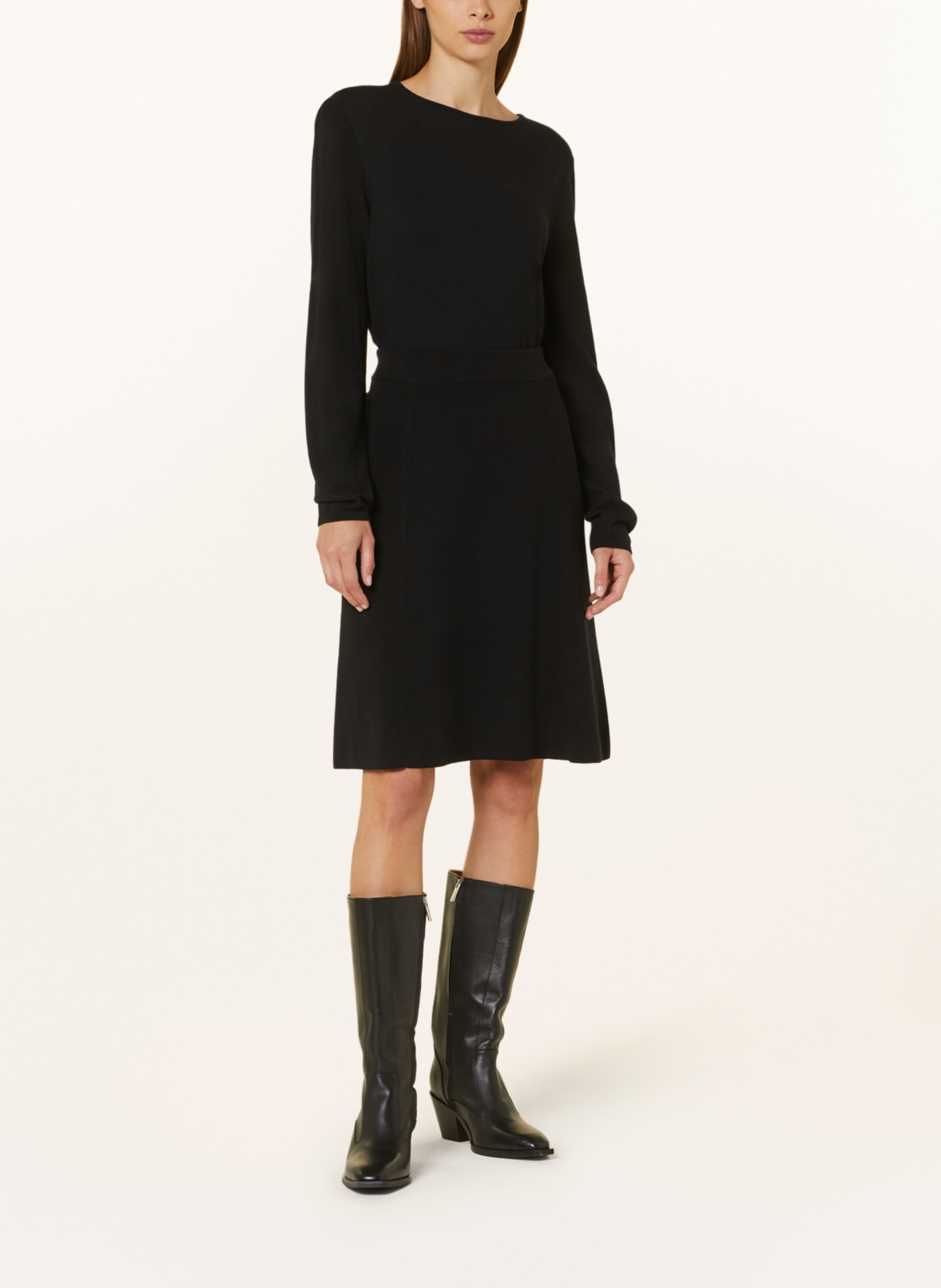 Marc O'Polo Knit skirt, Color: BLACK (Image 2)