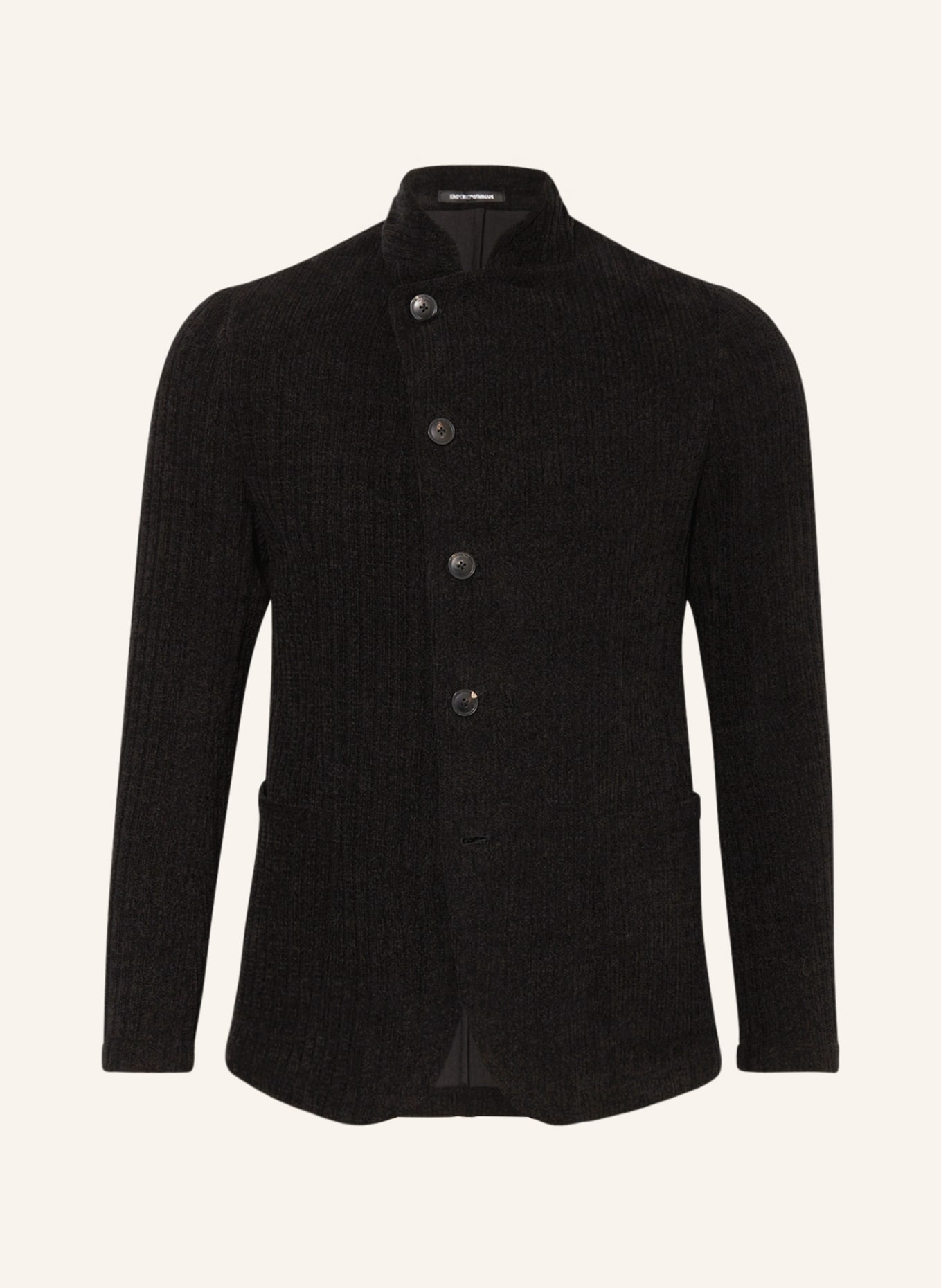 EMPORIO ARMANI Tailored jacket slim fit: BLACK