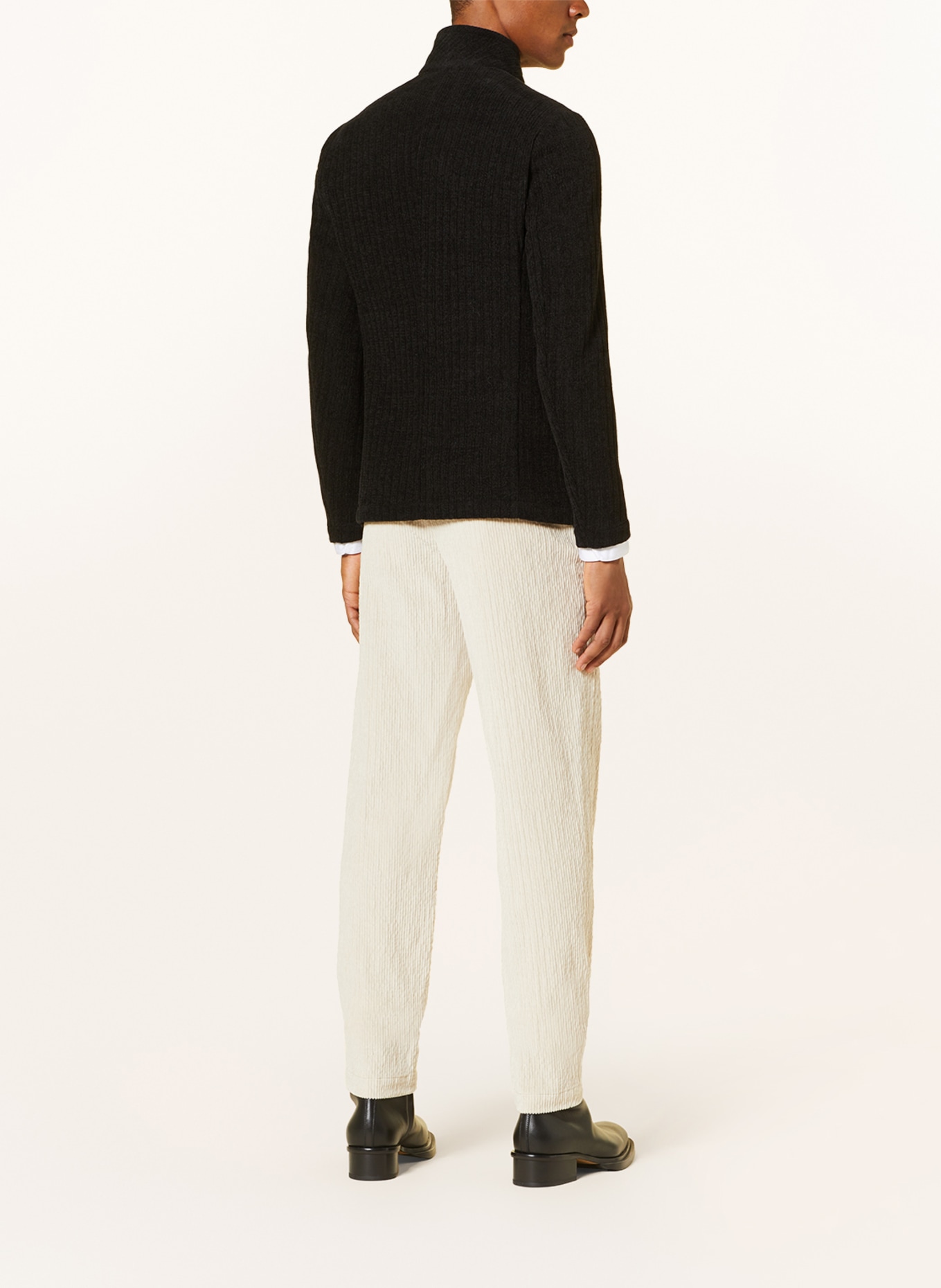 EMPORIO ARMANI Tailored jacket slim fit: BLACK