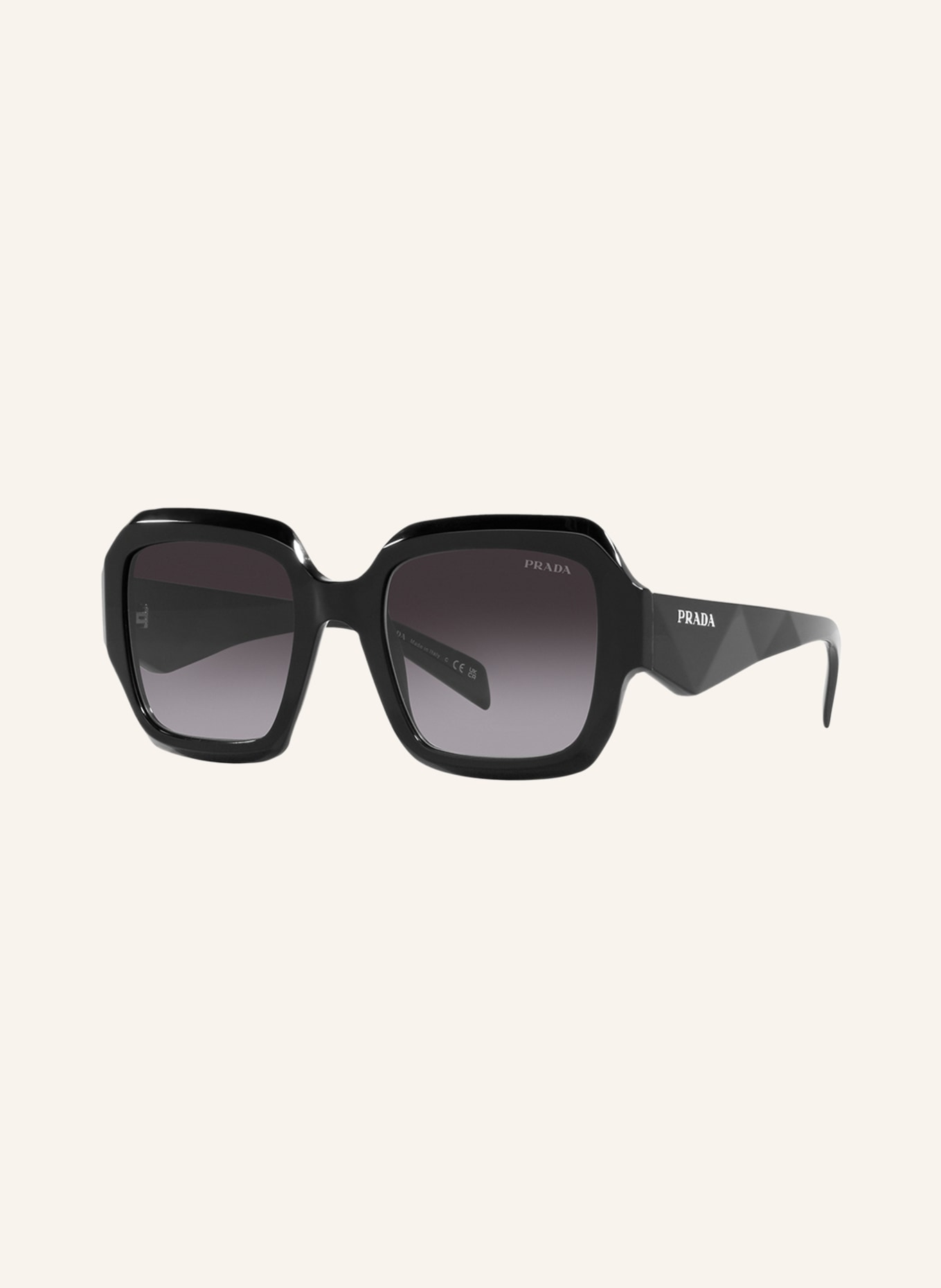 PRADA Sonnenbrille PR 28ZS: 16K90A - SCHWARTZ/ GRAU VERLAUF