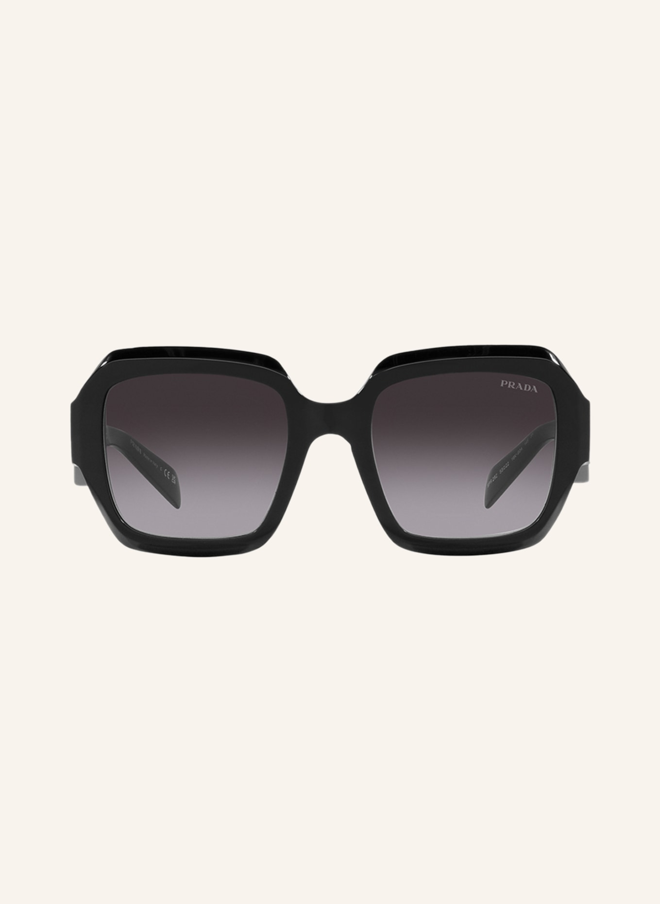 PRADA Sonnenbrille PR 28ZS: 16K90A - SCHWARTZ/ GRAU VERLAUF