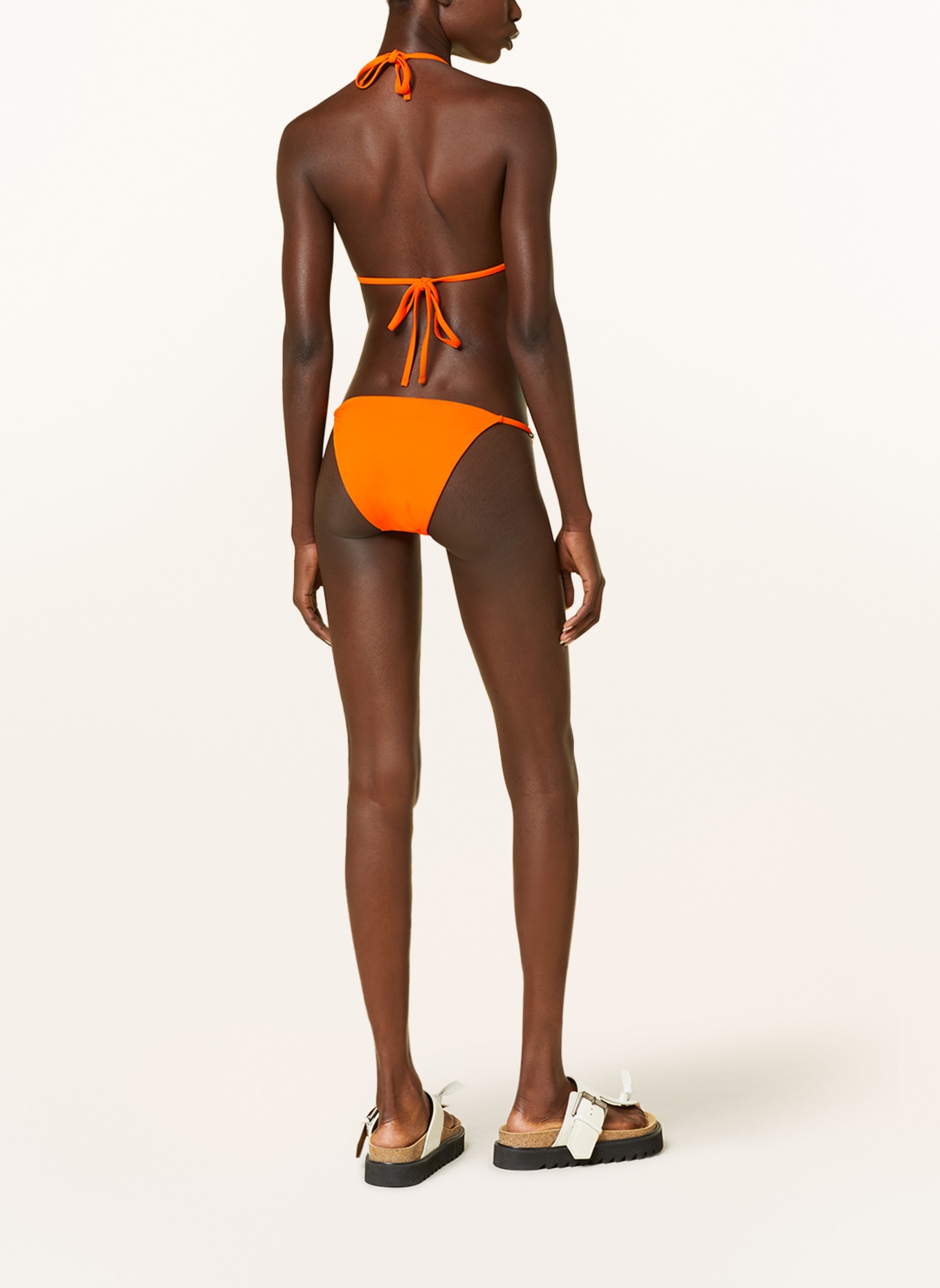 VERSACE Triangle bikini top, Color: ORANGE (Image 3)