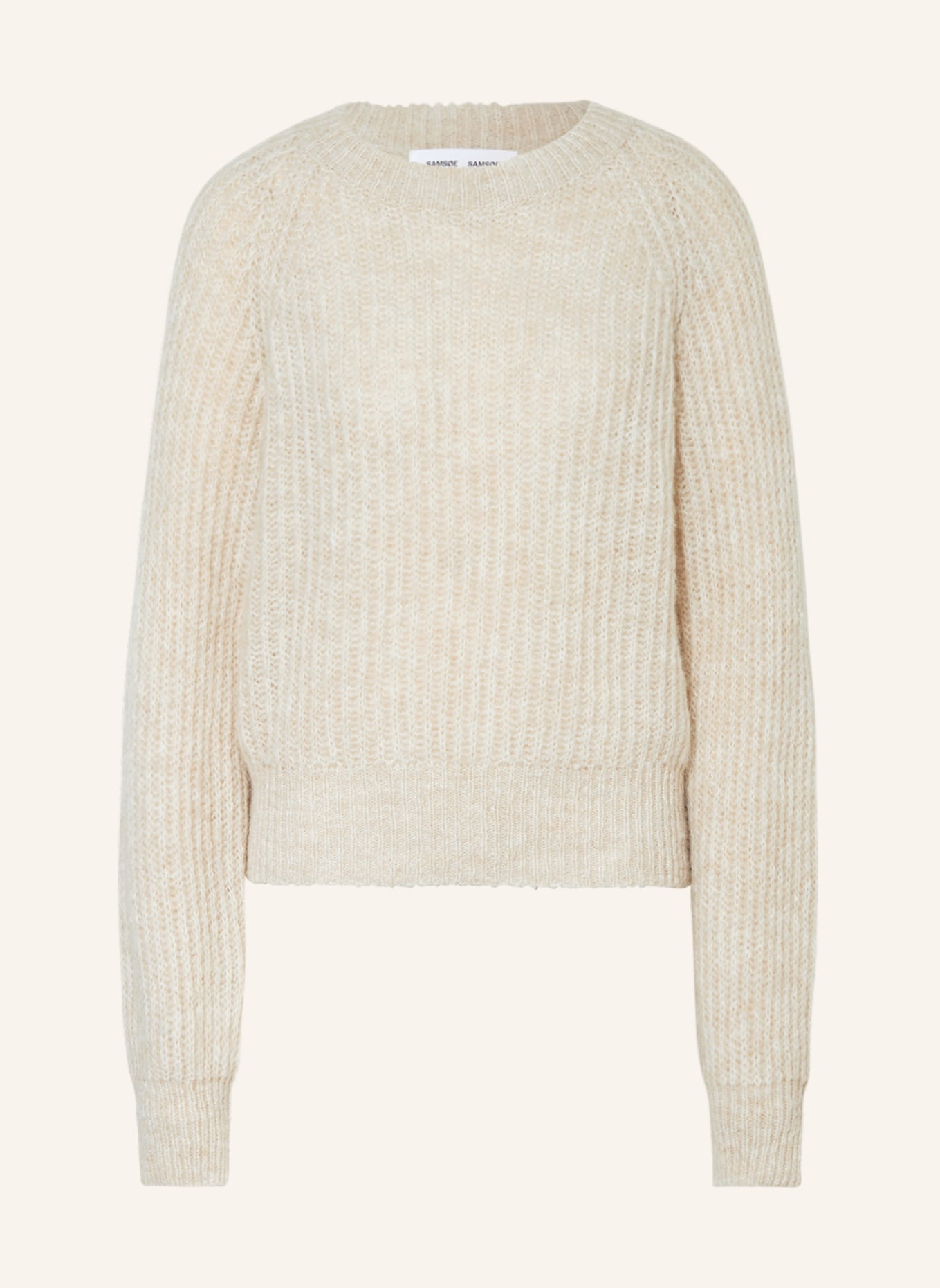 SAMSØE  SAMSØE Sweater LAYLA, Color: LIGHT BROWN (Image 1)