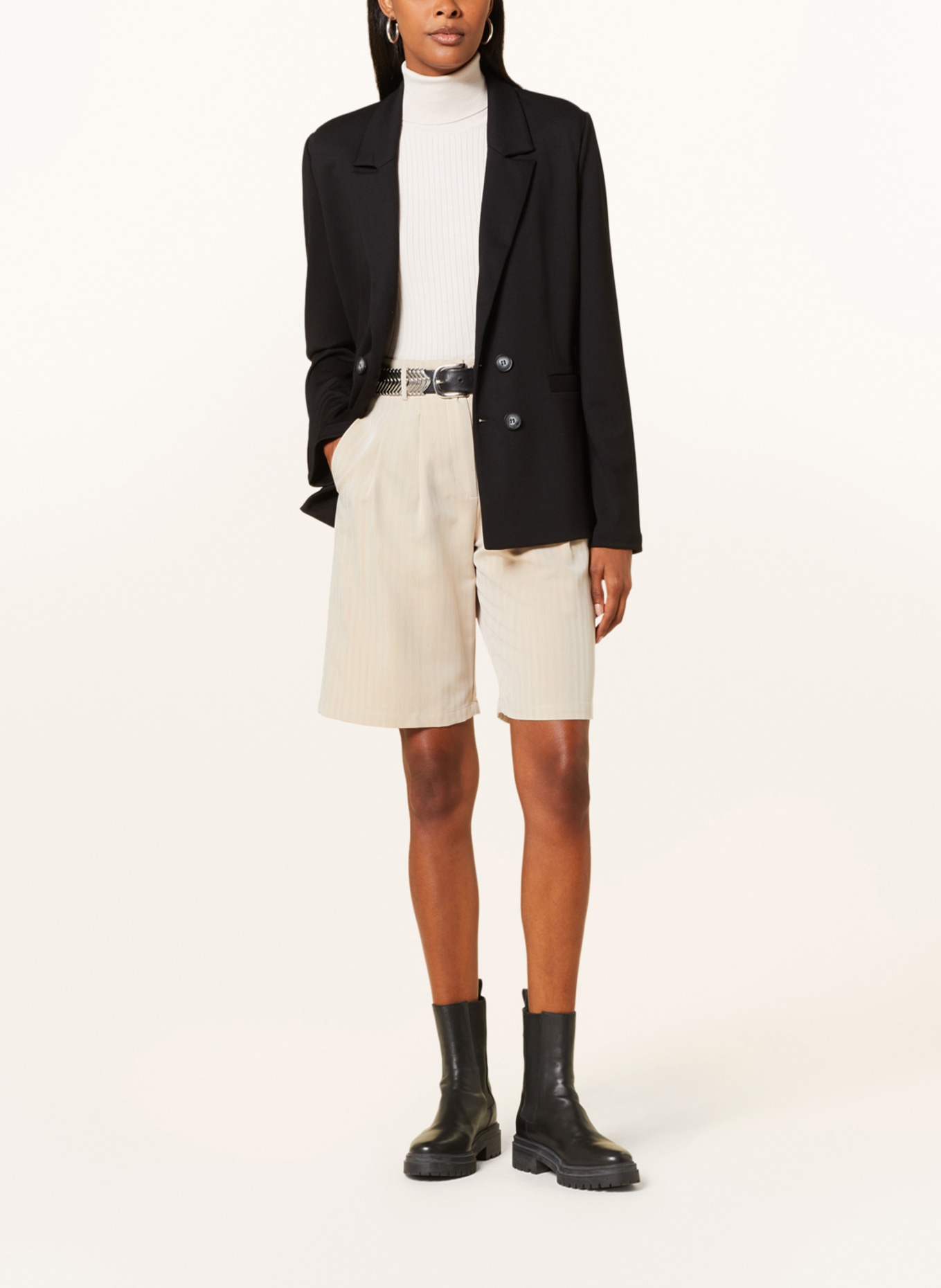 Smith & Soul Jersey blazer, Color: BLACK (Image 2)