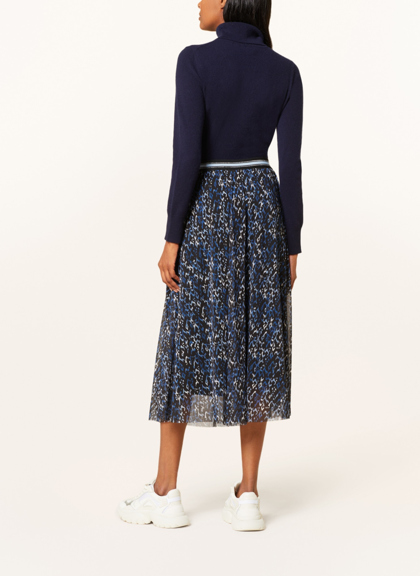 Smith & Soul Skirt, Color: BLACK/ BLUE/ WHITE (Image 3)