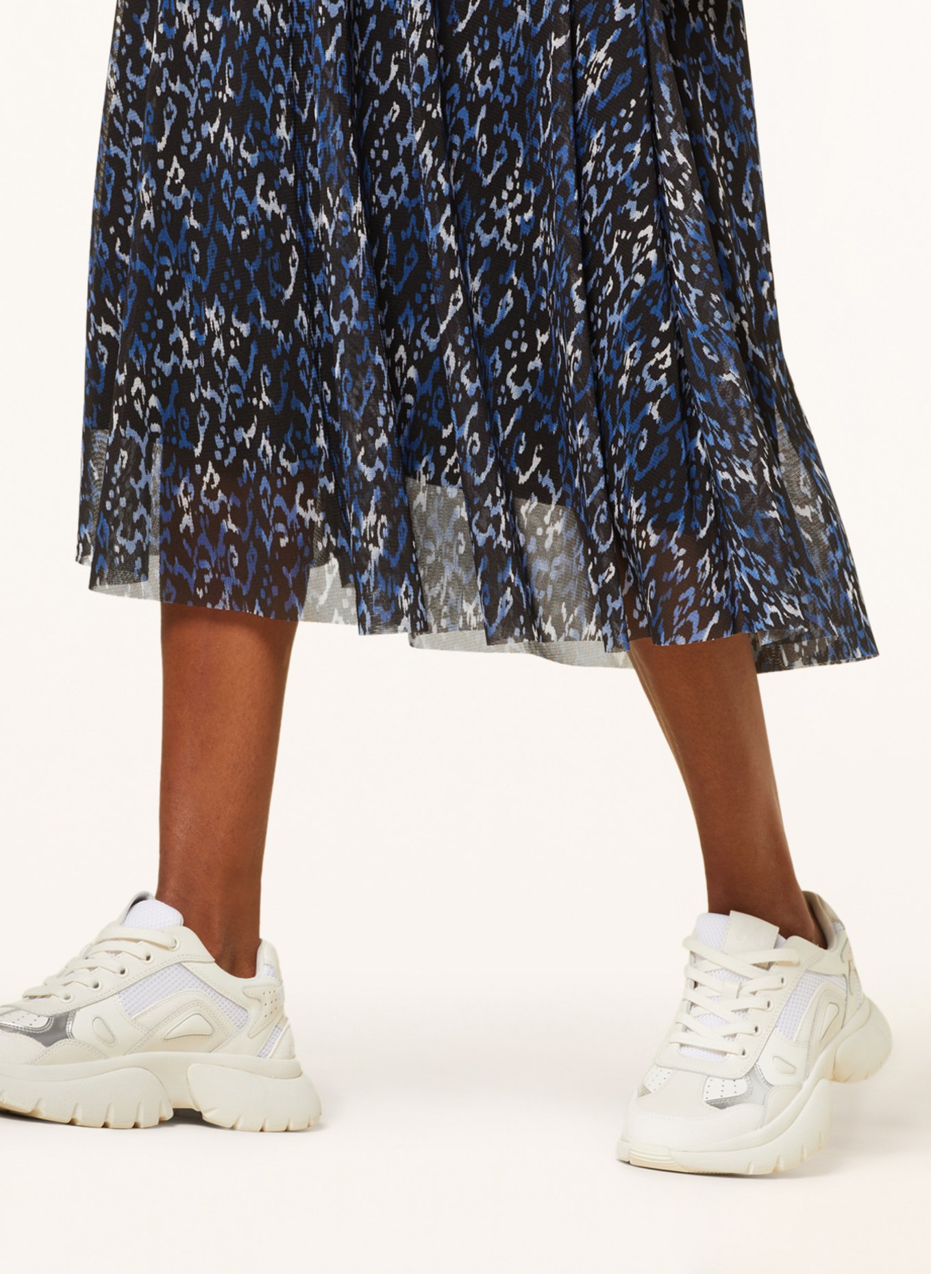 Smith & Soul Skirt, Color: BLACK/ BLUE/ WHITE (Image 4)