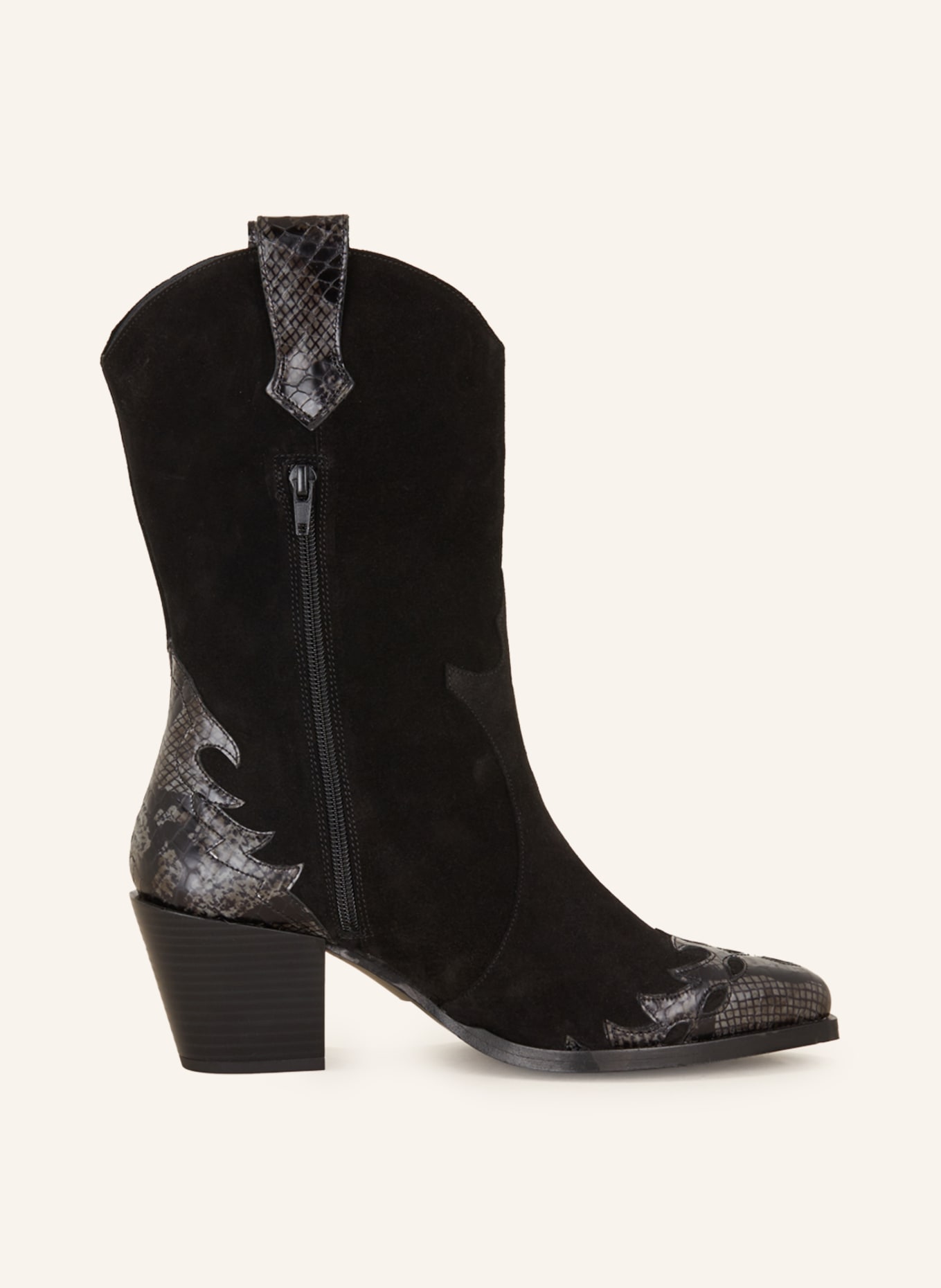 MRS & HUGS Cowboy boots, Color: BLACK (Image 5)