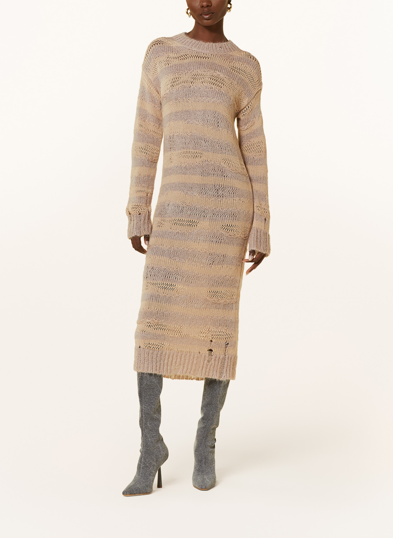 Acne Studios Knit dress, Color: BEIGE/ CREAM (Image 2)