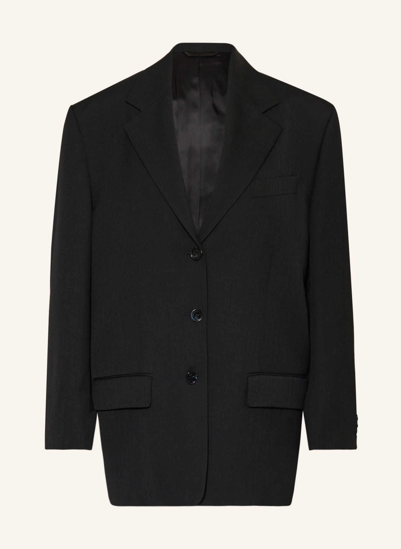 Acne Studios Long blazer, Color: BLACK (Image 1)