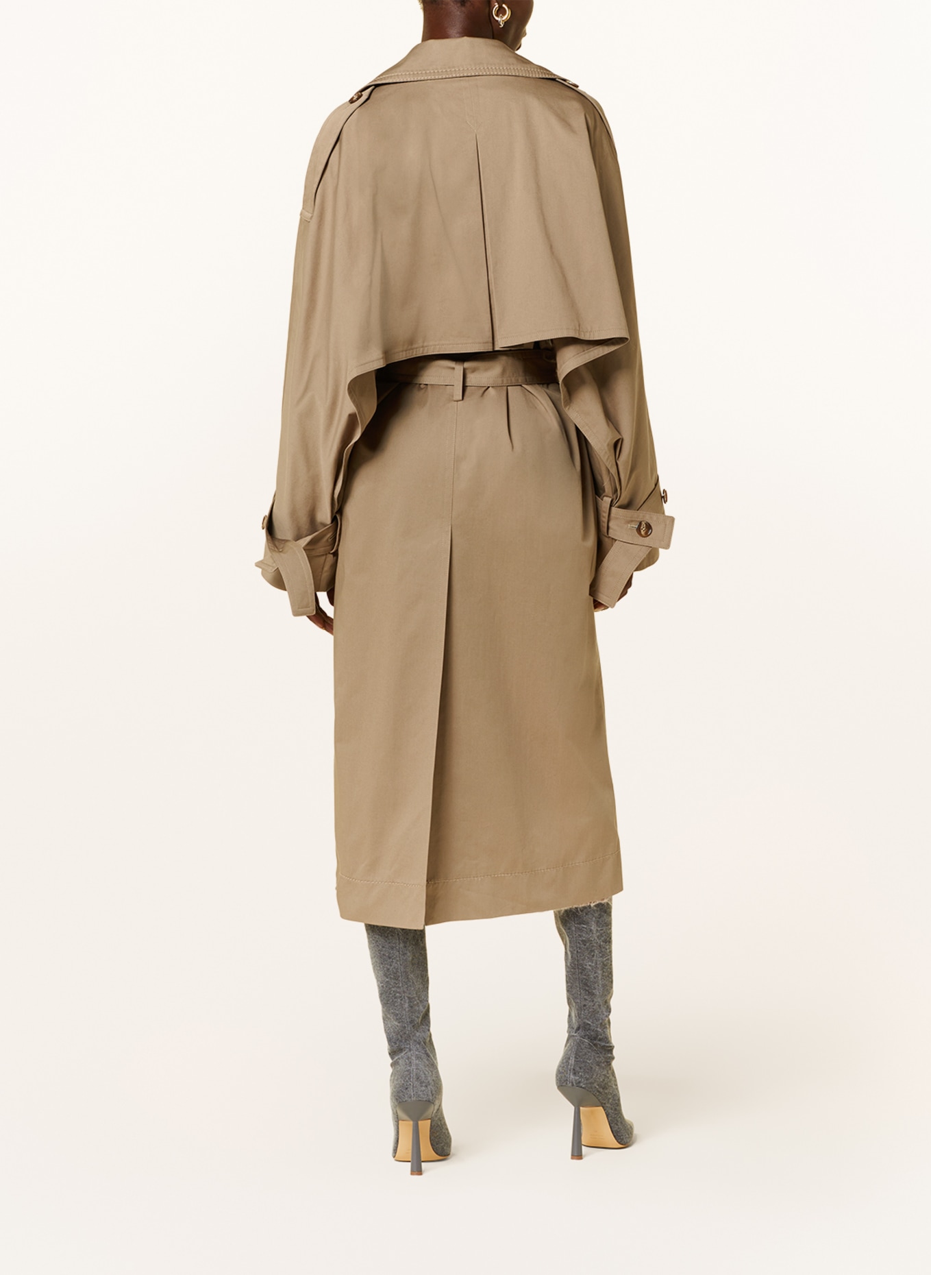 Acne Studios Trench coat, Color: BEIGE (Image 3)
