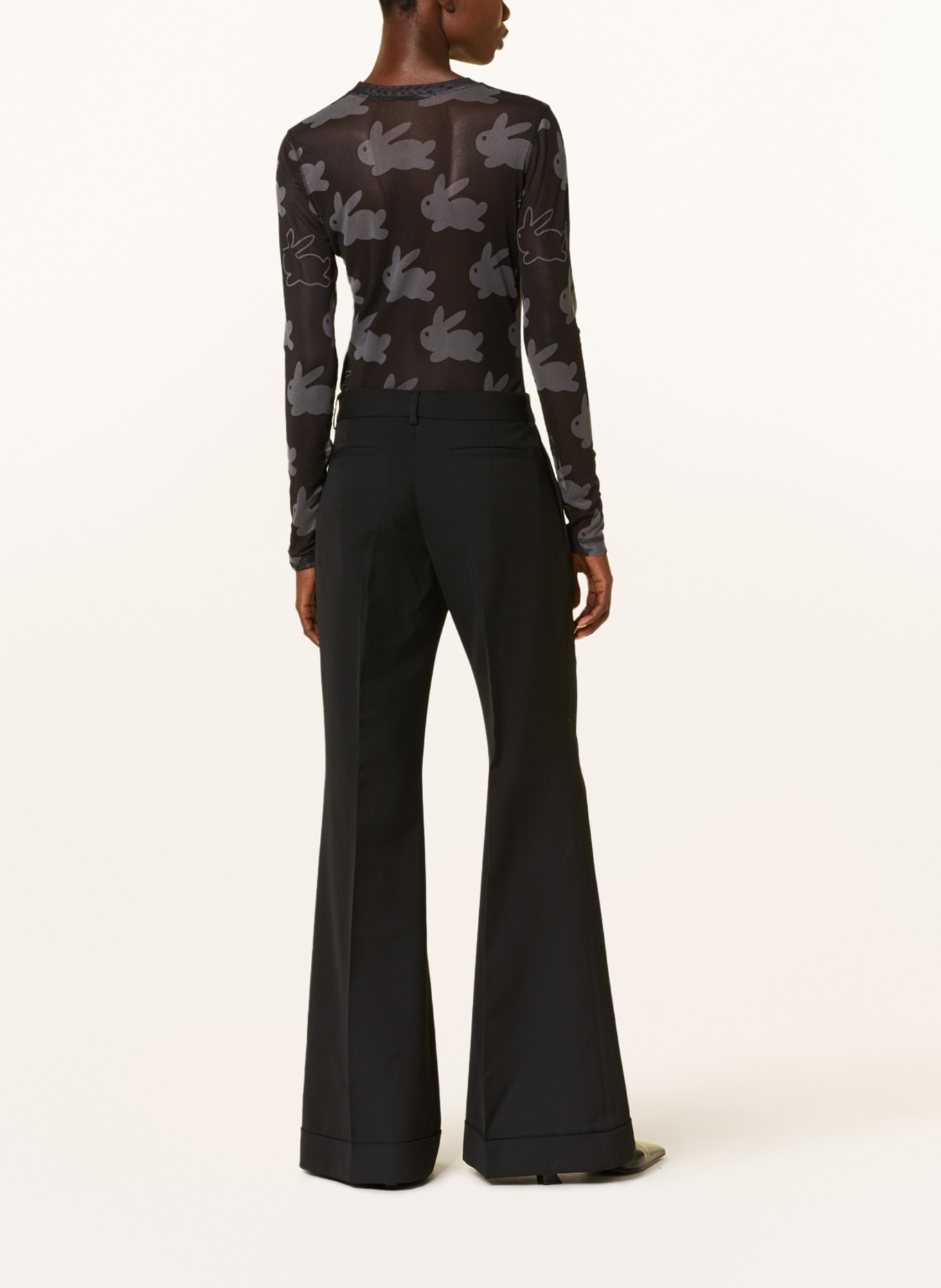 Acne Studios Trousers, Color: BLACK (Image 3)