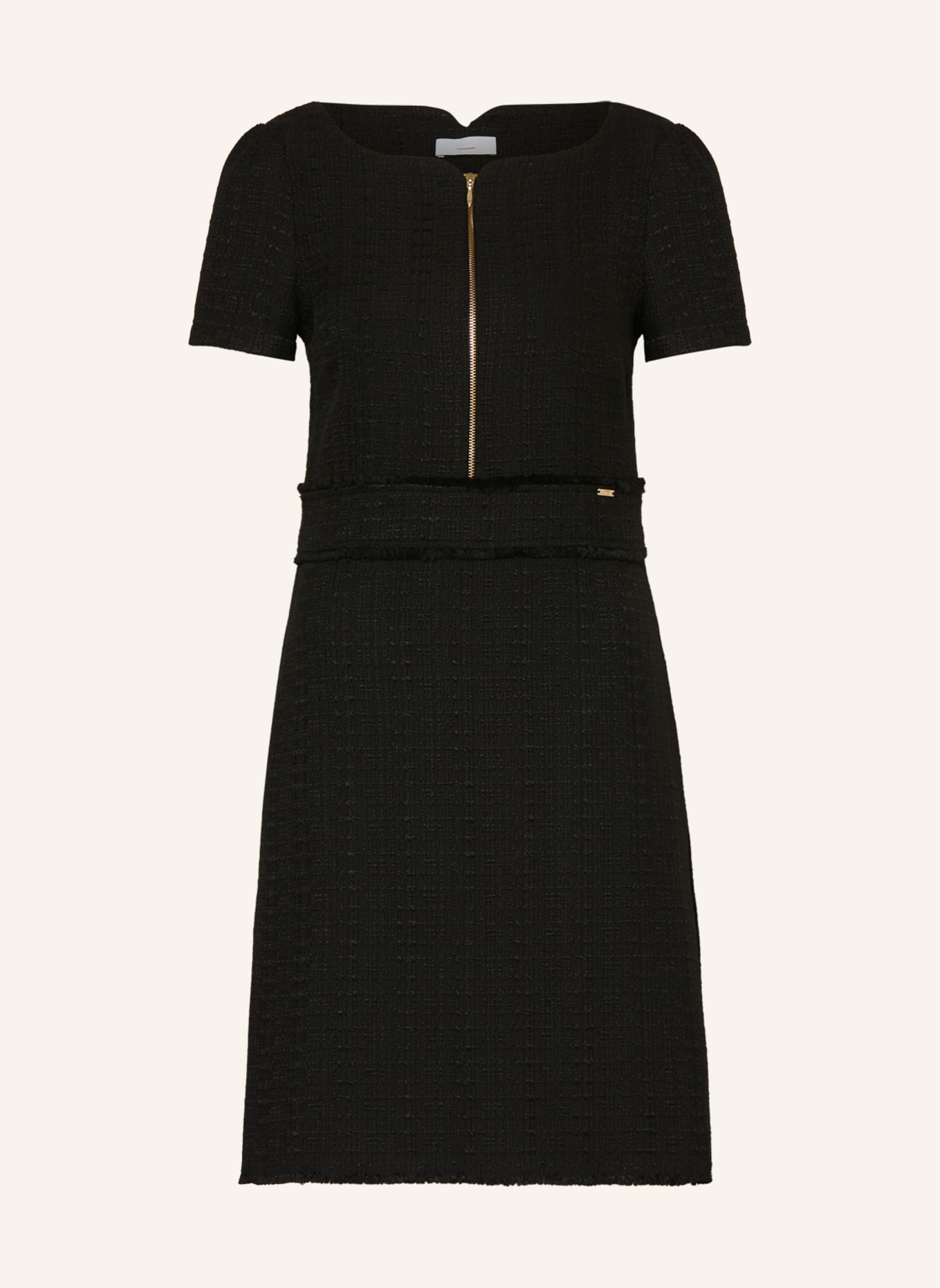 CINQUE Tweed dress CIDIMO, Color: BLACK (Image 1)