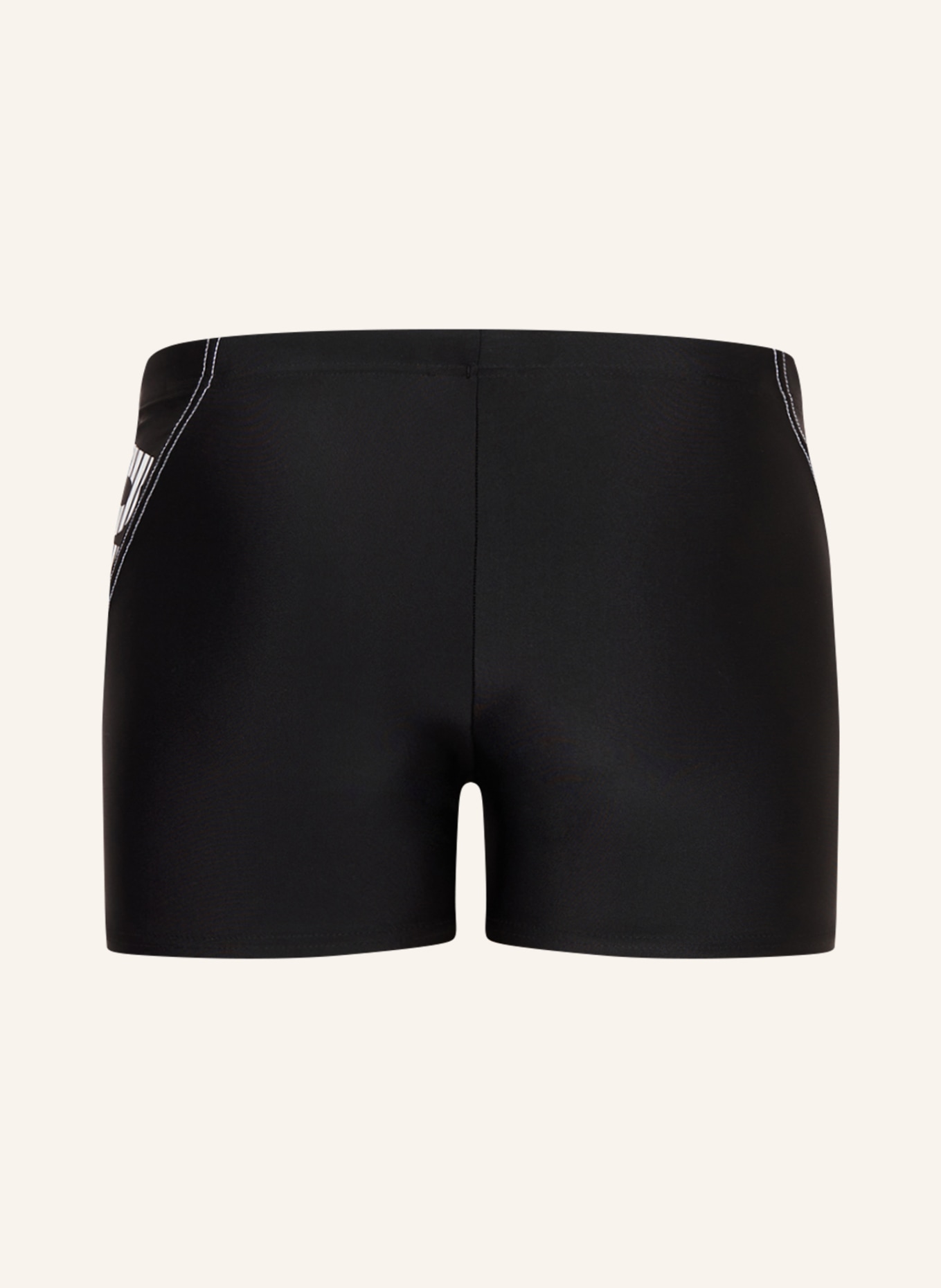 arena Swim trunks BYOR EVO with UV protection 50+, Color: BLACK/ WHITE (Image 2)