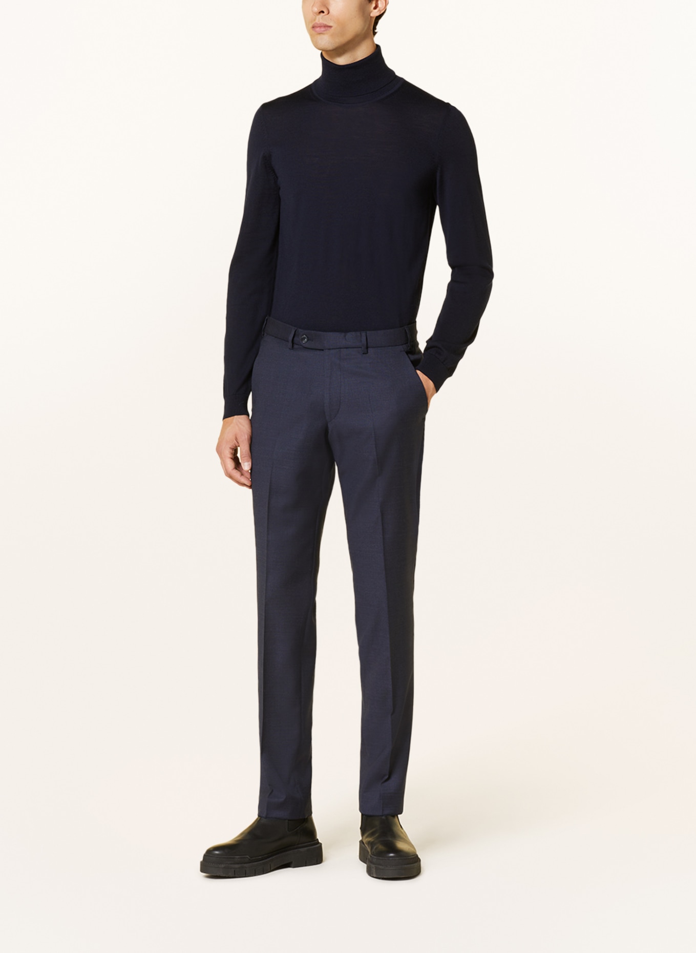 DIGEL Oblekové kalhoty PER Modern Fit, Barva: 22 BLAU (Obrázek 3)